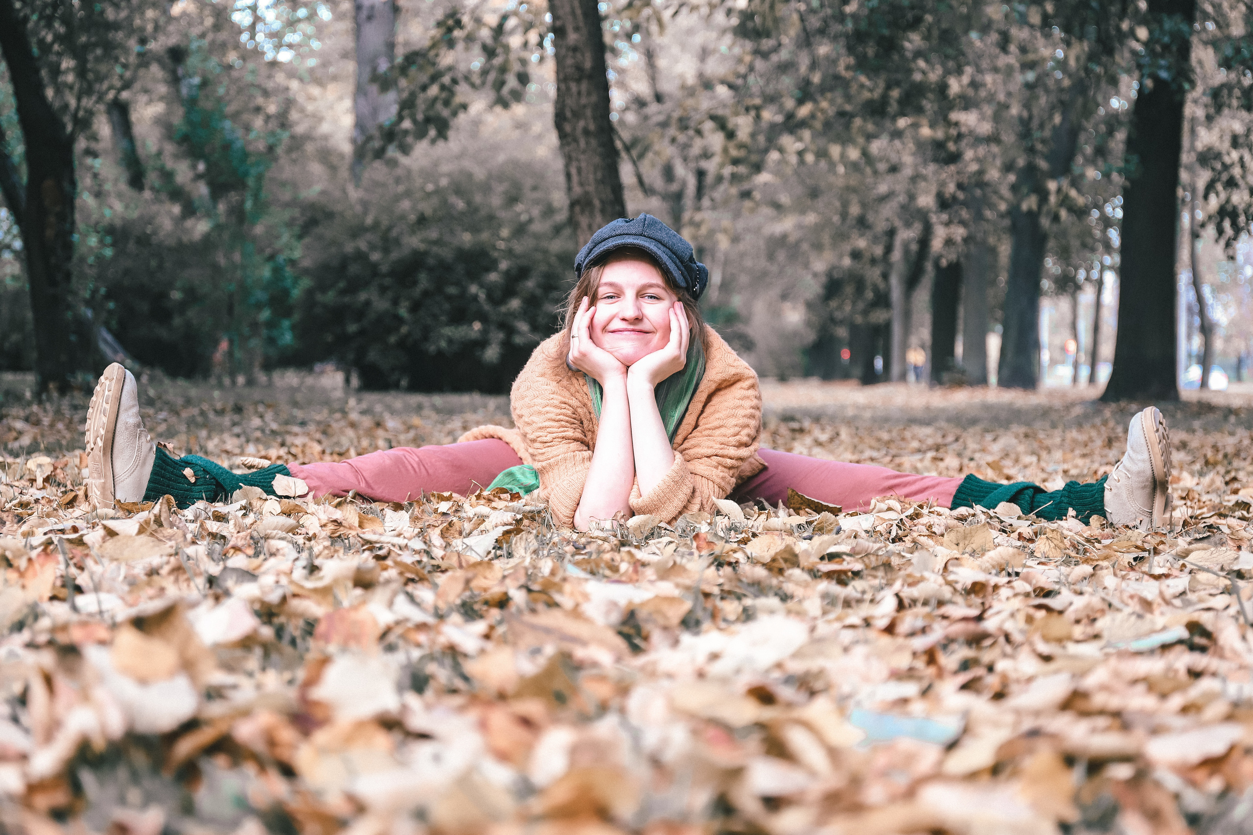 Осенняя фотосессия прекрасной Дарьи. Фотограф в Санкт-Петербурге Наталья Брилькова