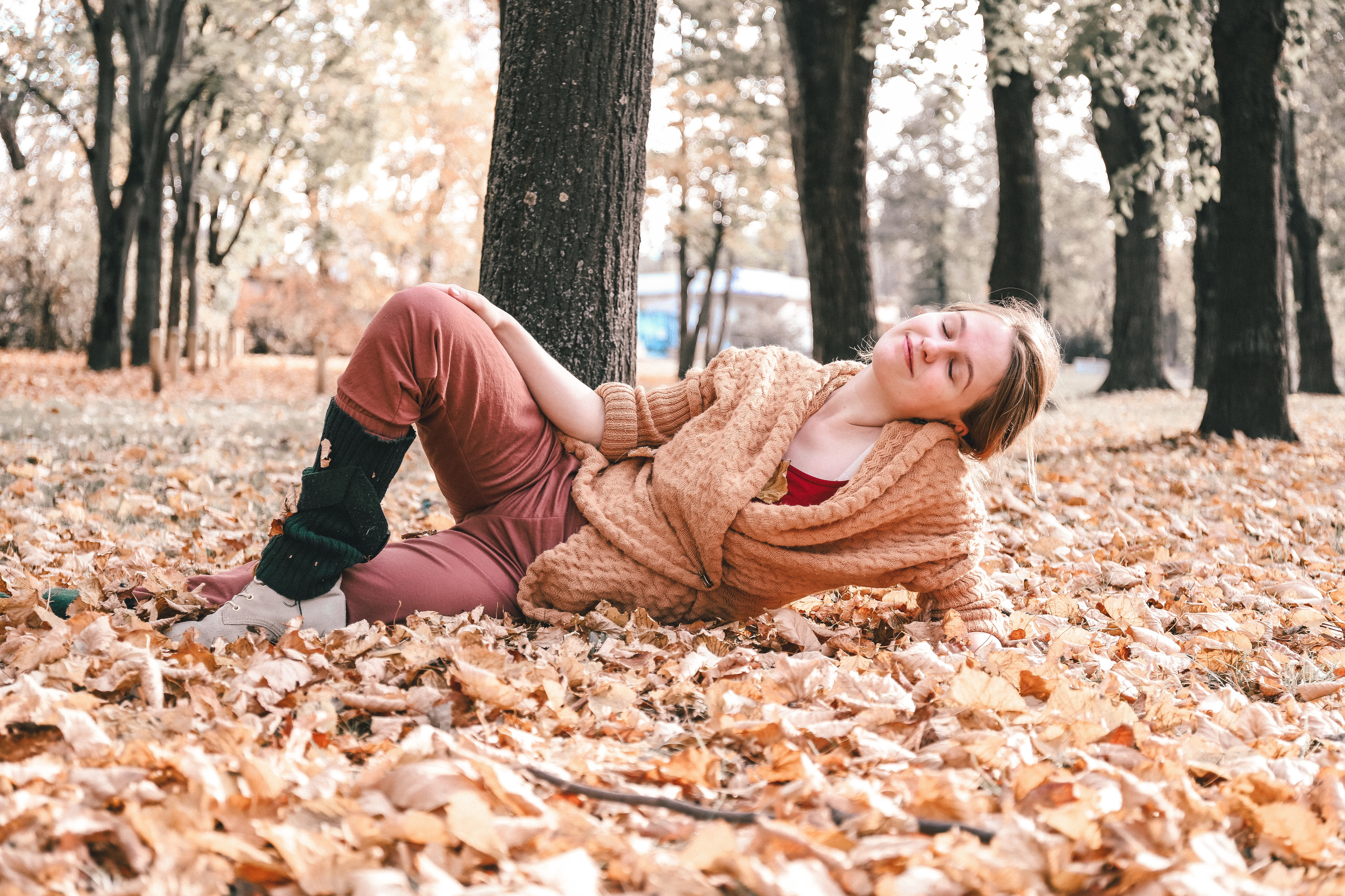 Осенняя фотосессия прекрасной Дарьи. Фотограф в Санкт-Петербурге Наталья Брилькова