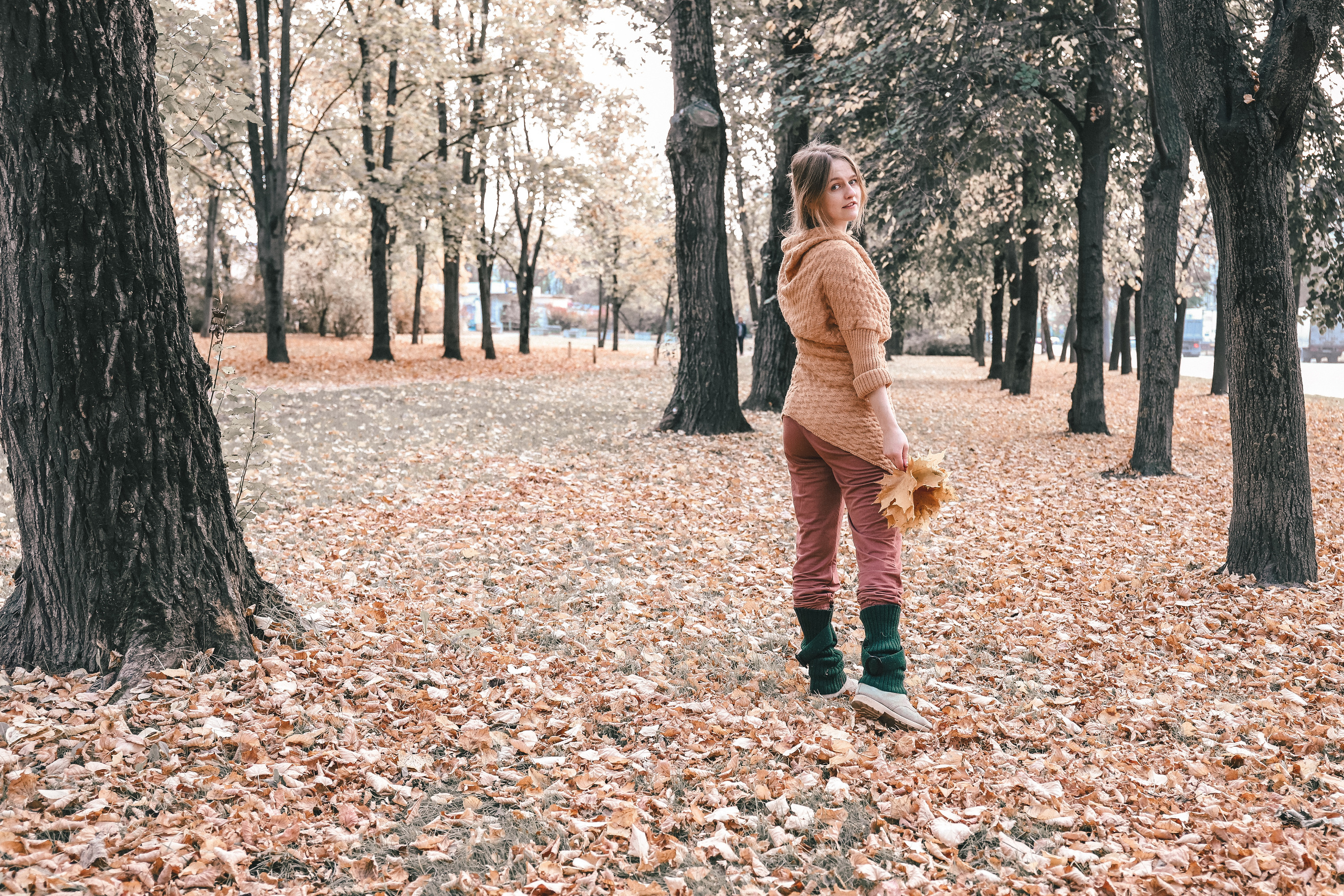 Осенняя фотосессия прекрасной Дарьи. Фотограф в Санкт-Петербурге Наталья Брилькова