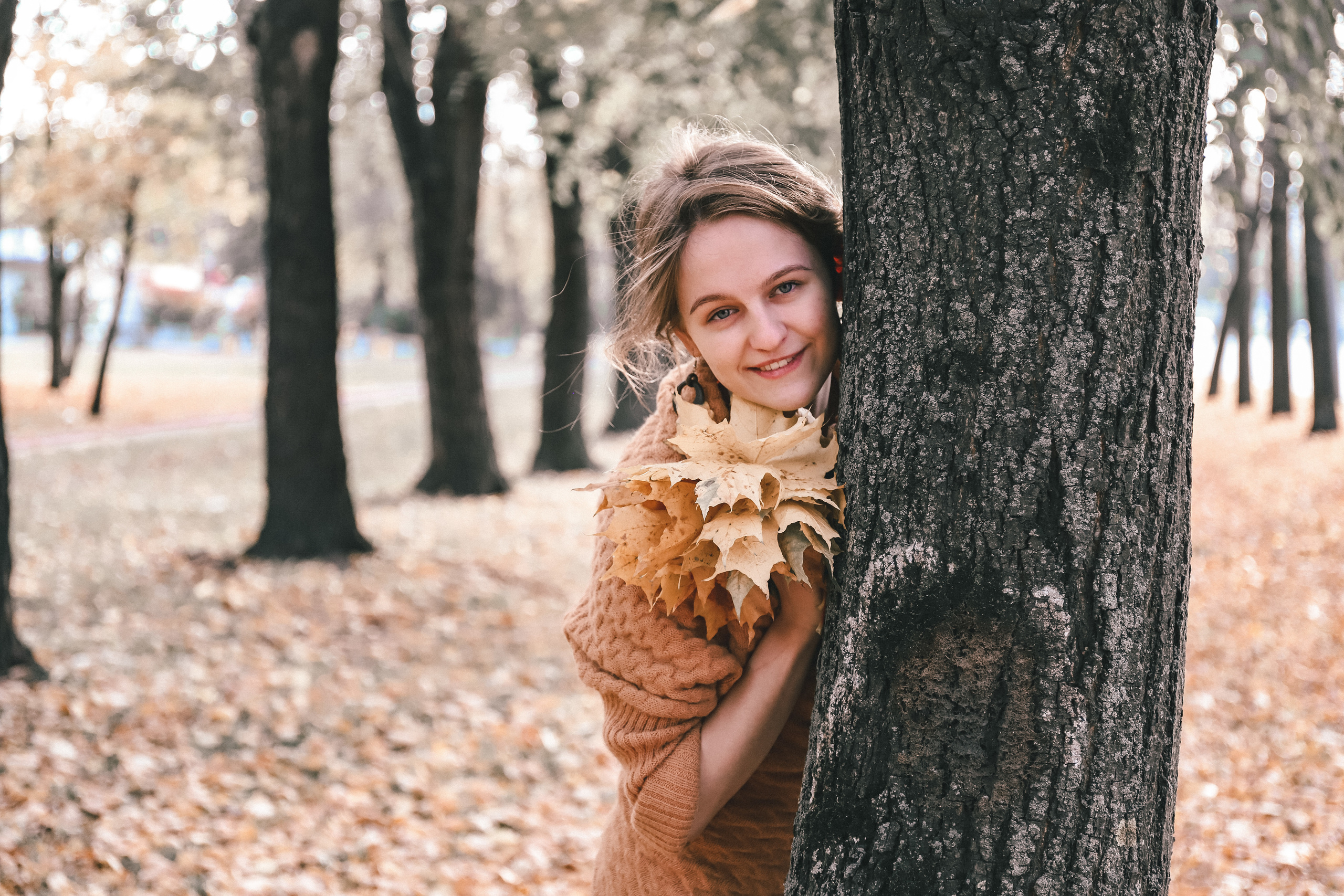 Осенняя фотосессия прекрасной Дарьи. Фотограф в Санкт-Петербурге Наталья Брилькова