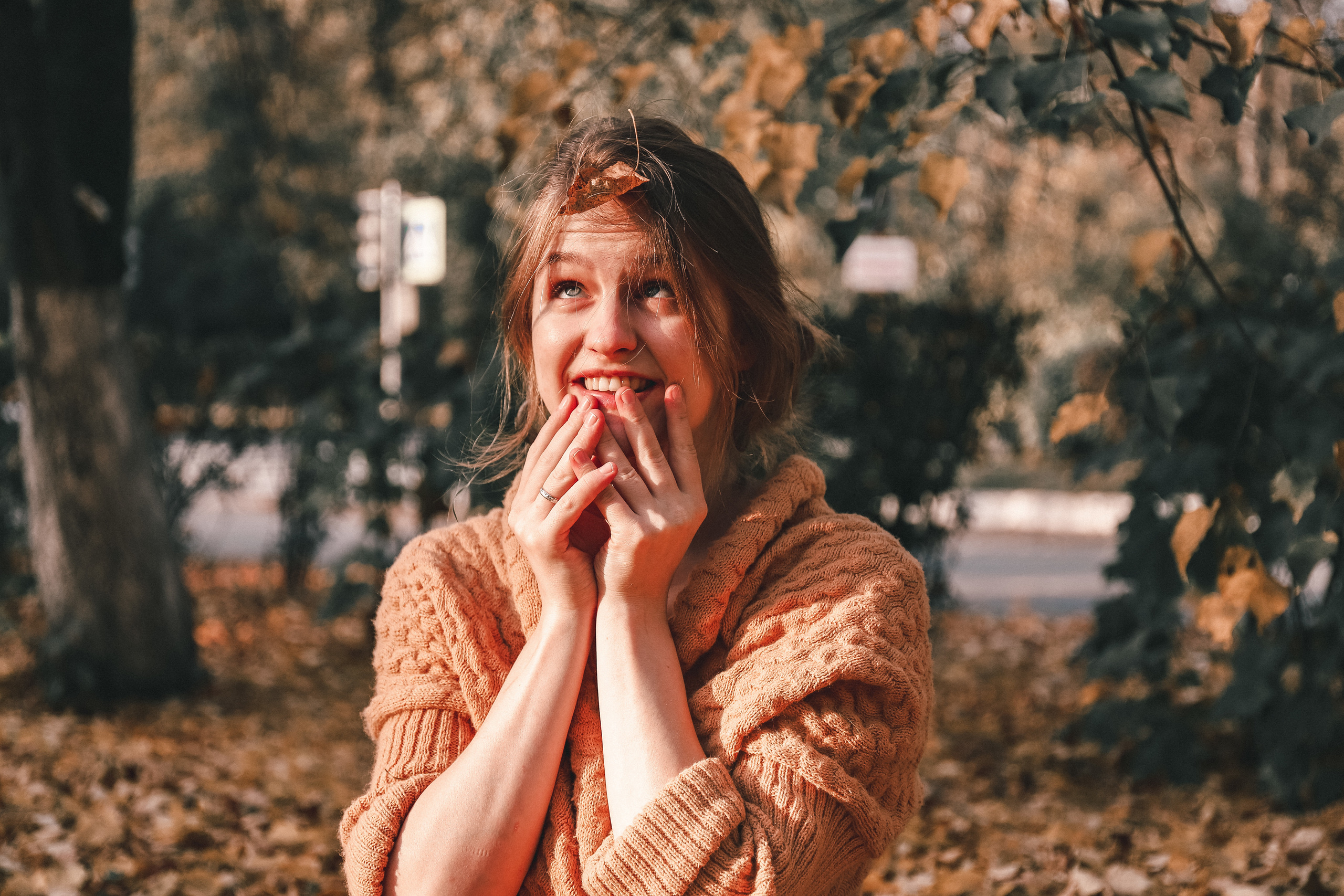 Осенняя фотосессия прекрасной Дарьи. Фотограф в Санкт-Петербурге Наталья Брилькова