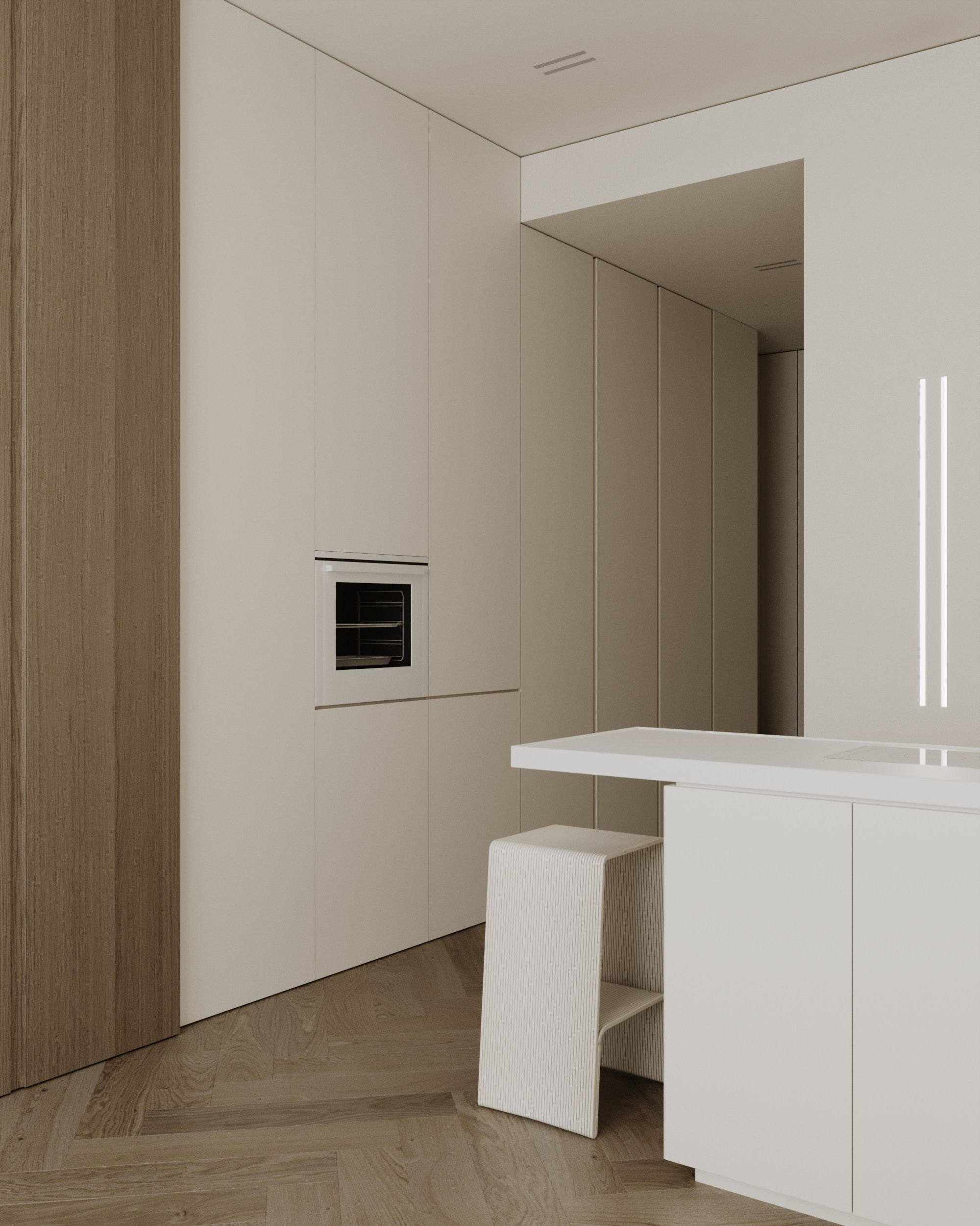 SOLE HILLS /50 sq m /23'. Интерьерное ателье numéro а