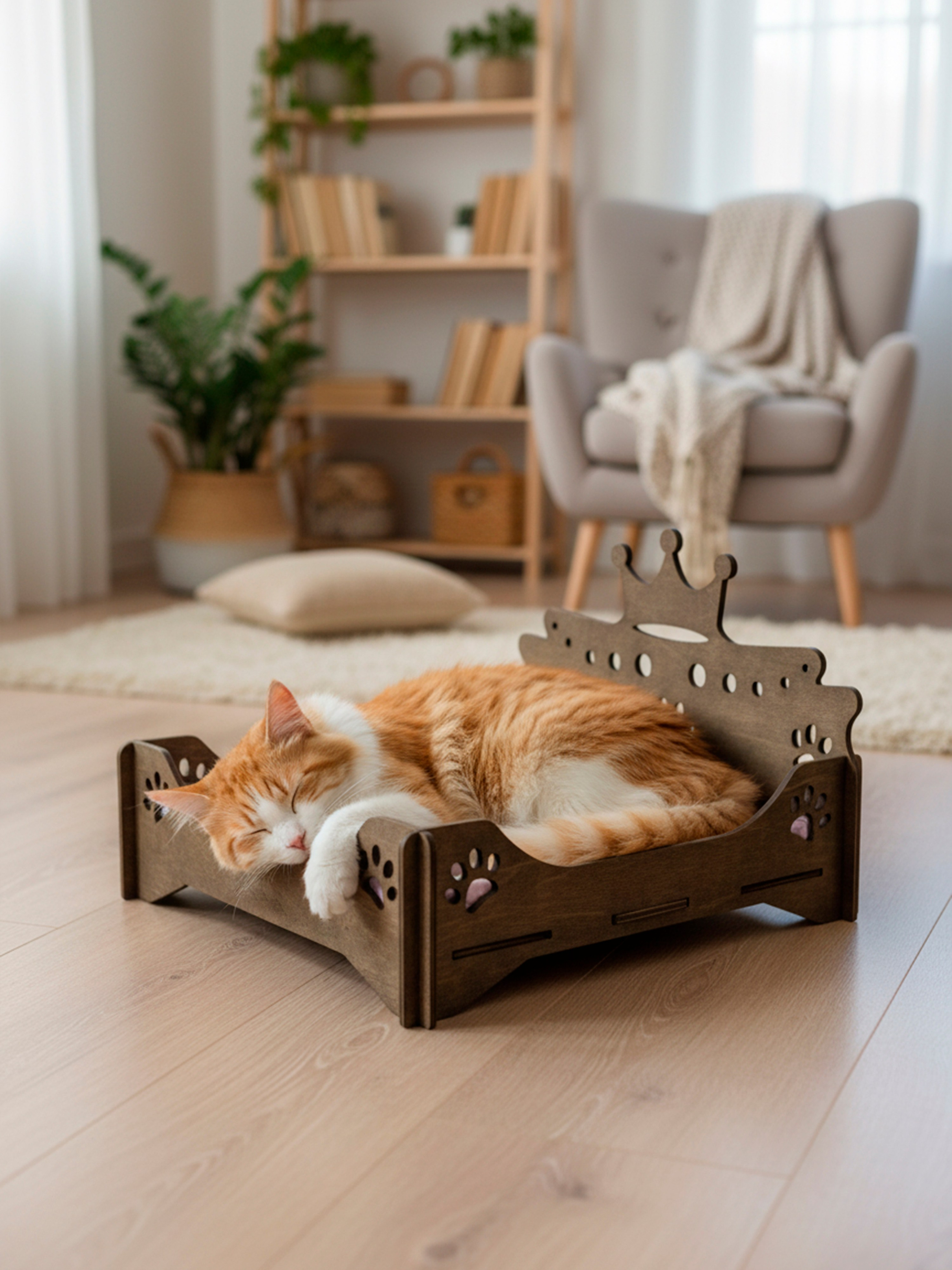 Лежанка «Королевская» Темная. Murstyle