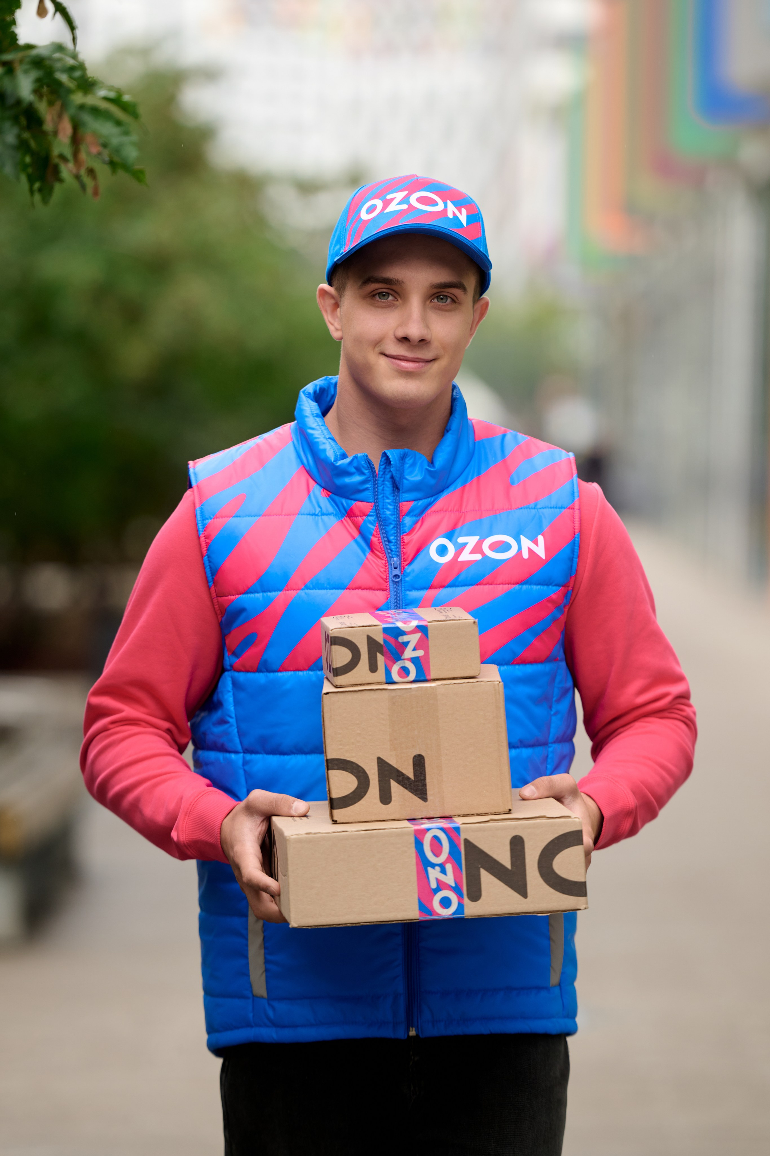 OZON - фотосъёмка в пункте выдачи. ФОТОГРАФ Кристина Павлова | МОСКВА