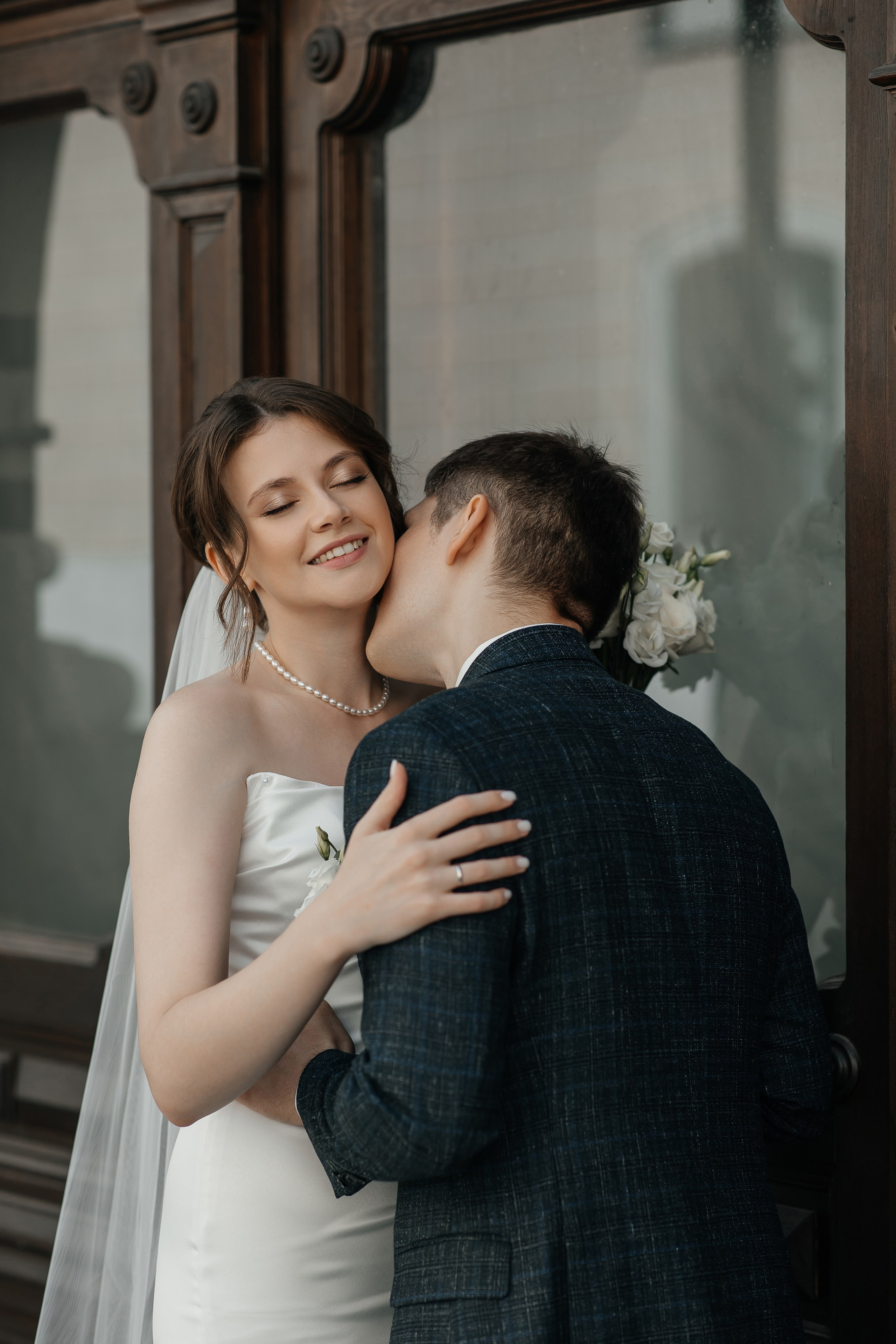 Свадебная прогулка в центре Москвы