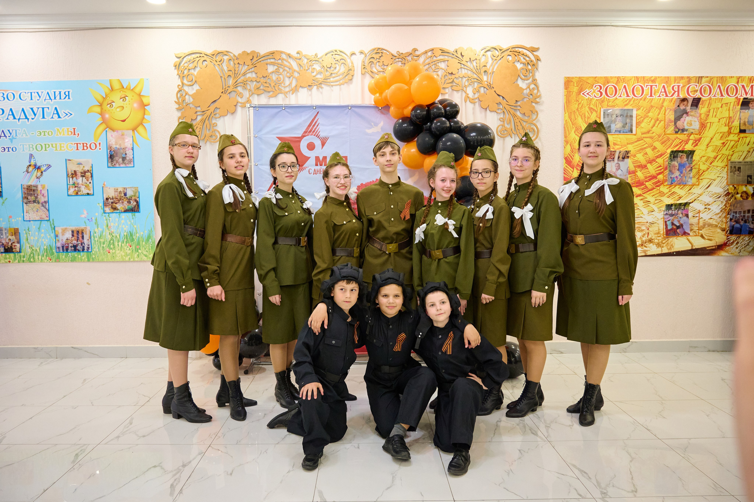 Концерт к 9 мая в с. Марьина Роща. Жизнь курорта Кабардинка в фотографиях