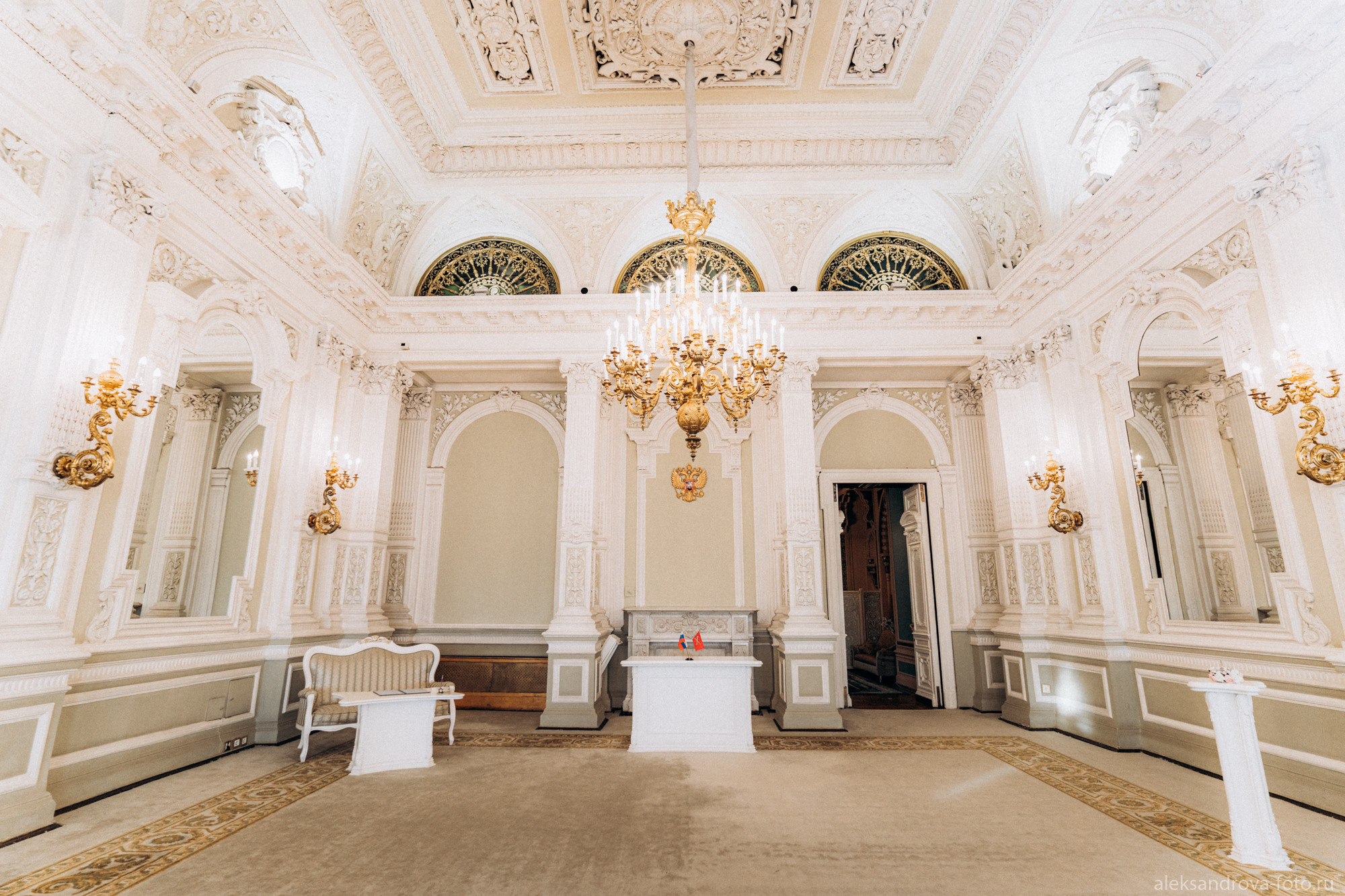 Дворец бракосочетания №1 зал торжественной регистрации брака