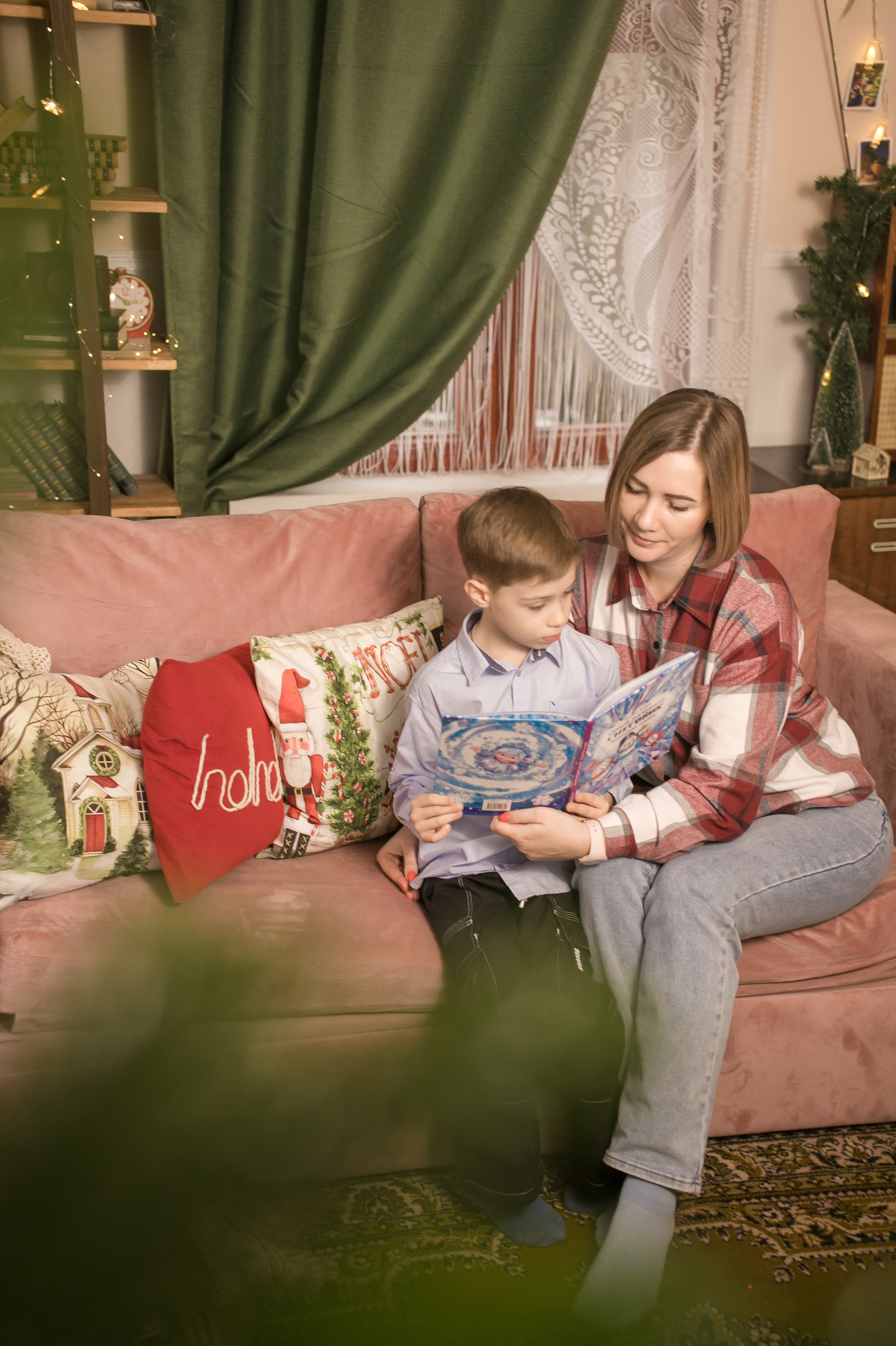 Фотодача новый год 2025-2026. Семейный фотограф в Москве Домодедово Московцева Алина