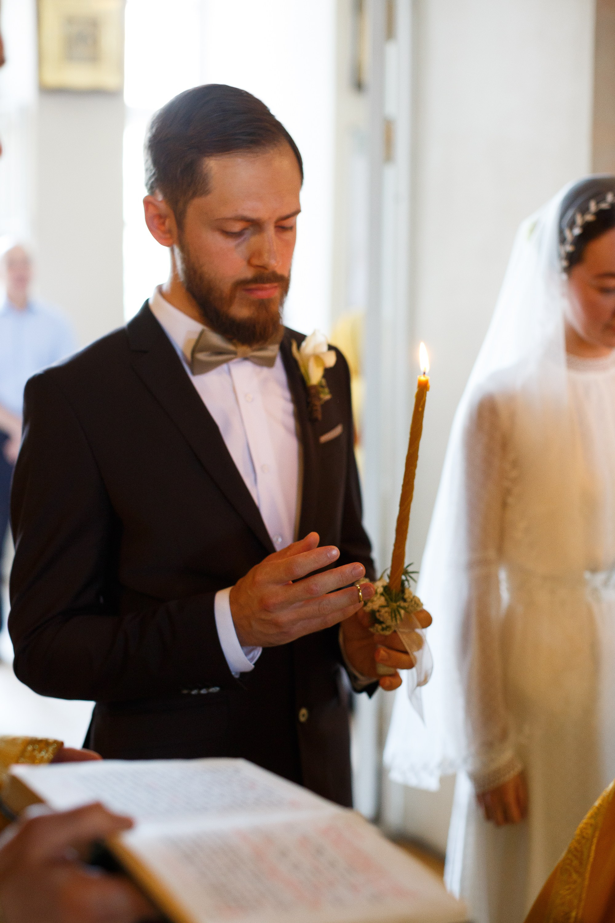 Венчание в храме св. бл. Димитрия при первой градской больнице