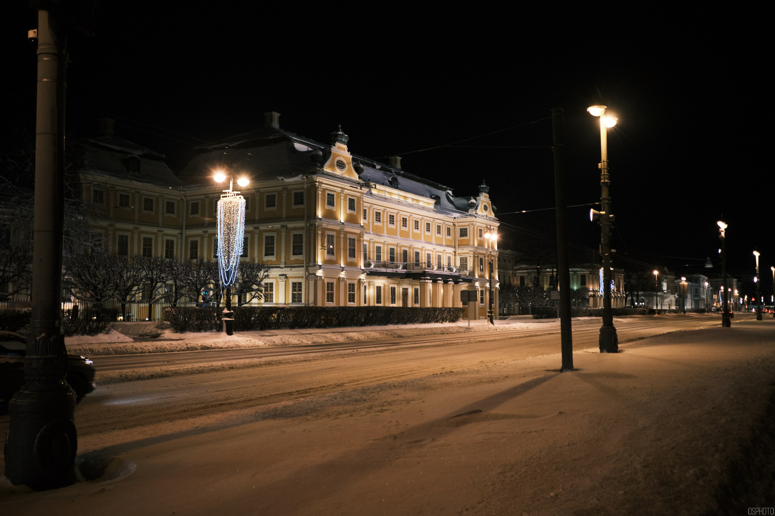 Снег и туман в Санкт-Петербурге. Фотографъ Сергѣевъ. Поймать мгновеніе