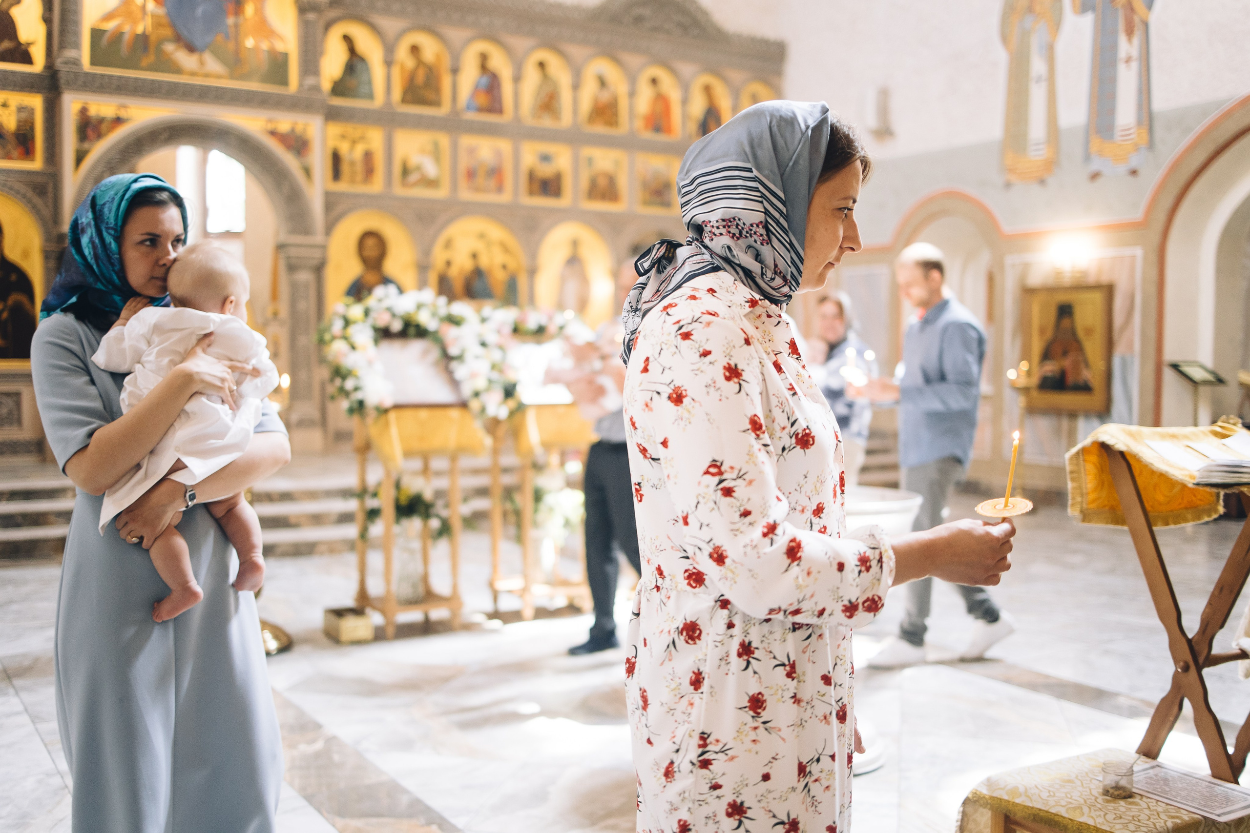 Крещение, Москва. Анна Атаян Фотограф
