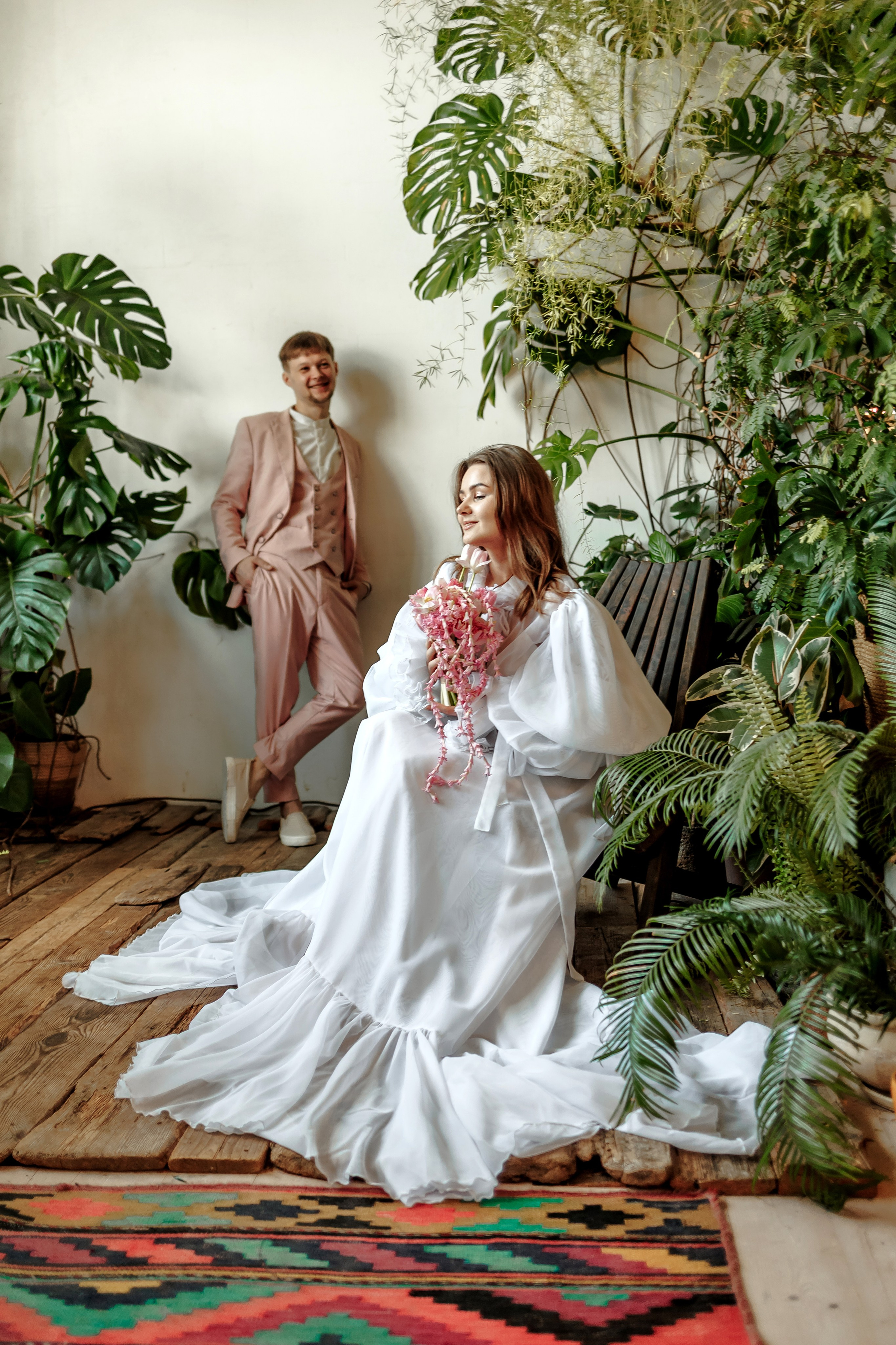 Свадебная фотосессия в Ботаническом саду — заказать в Спб