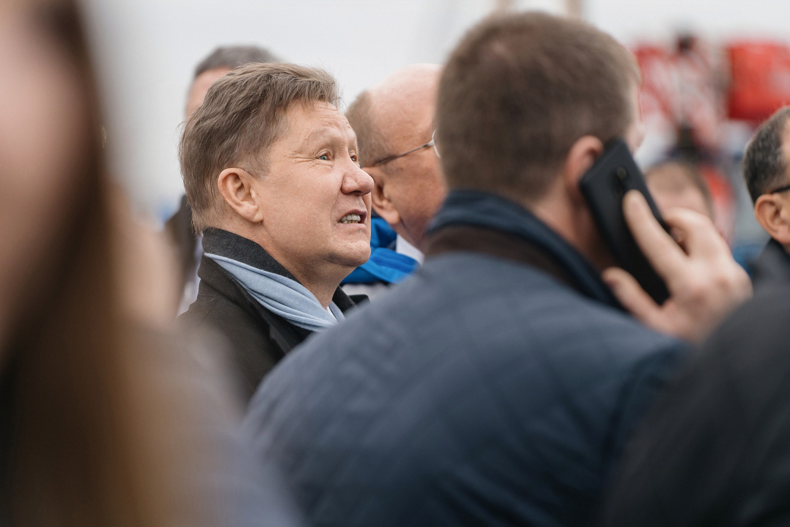 Alexey Miller (Gazprom) at the St. Petersburg International Gas Forum. Svyatoslav Bunkov | photographer