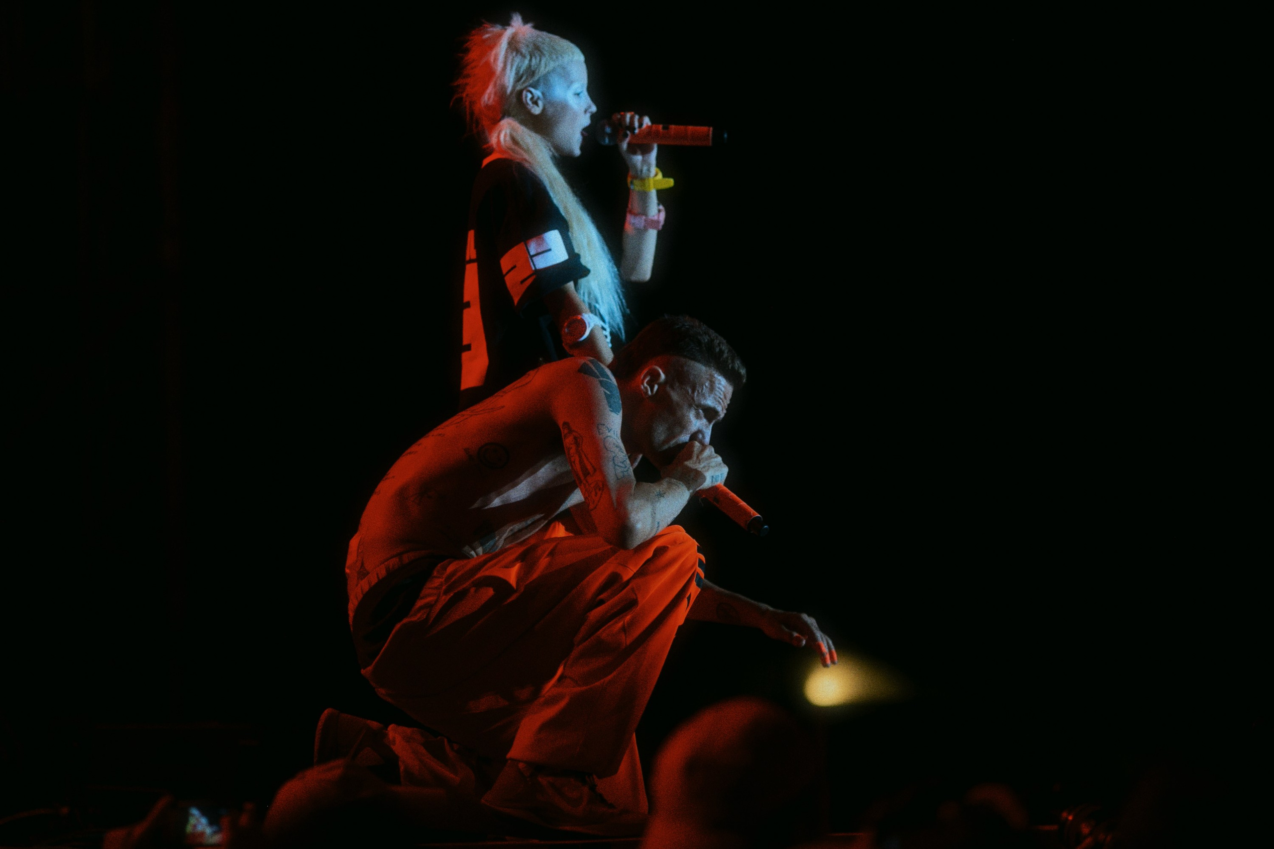 Yolandi x ninja / die antwoord. Фотограф Юрин Евгений