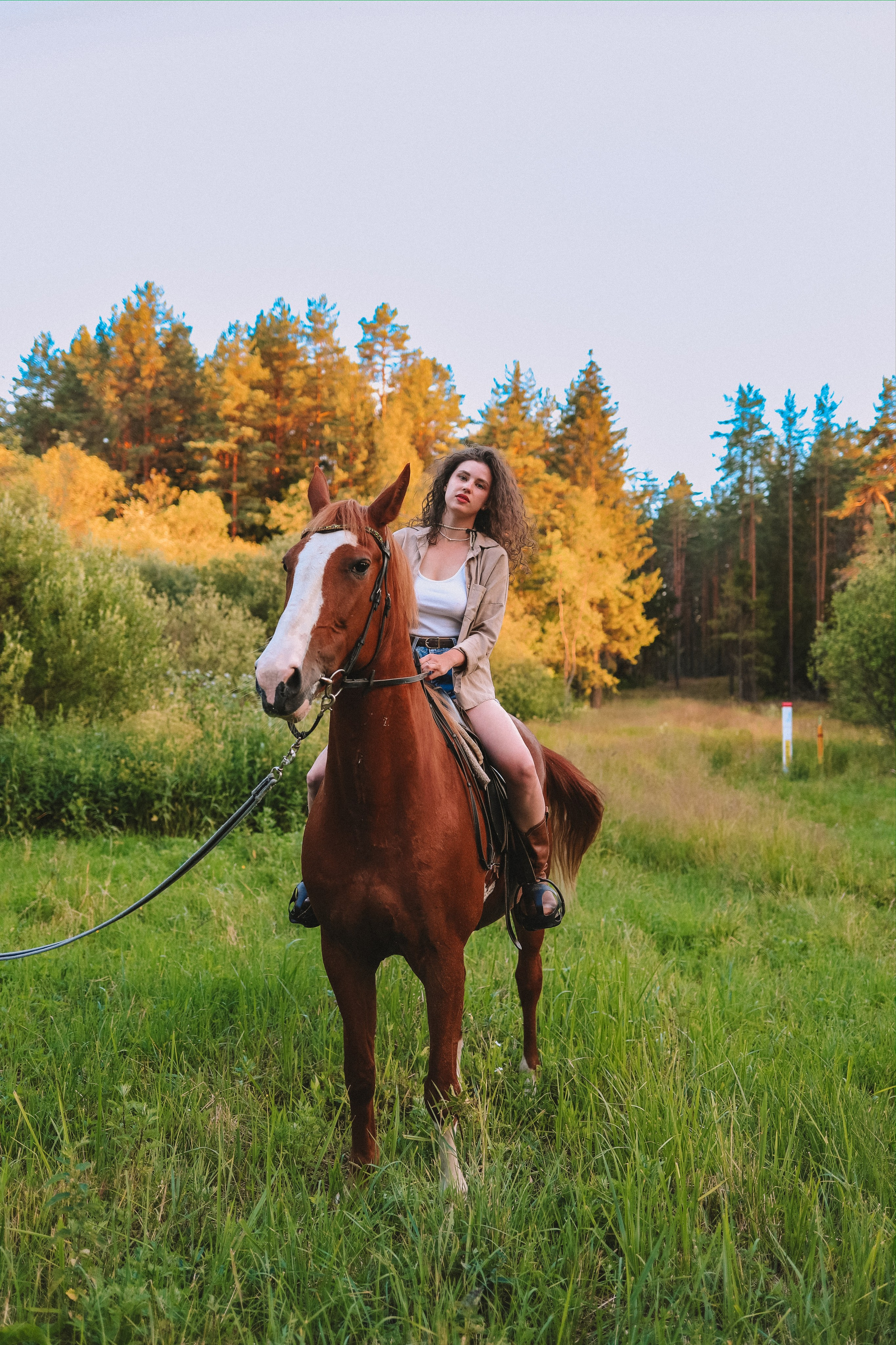 Вестерн-фотосессия Леси в Леобласти. Фотограф Олеся Беляева | Санкт-Петербург и Ленобласть