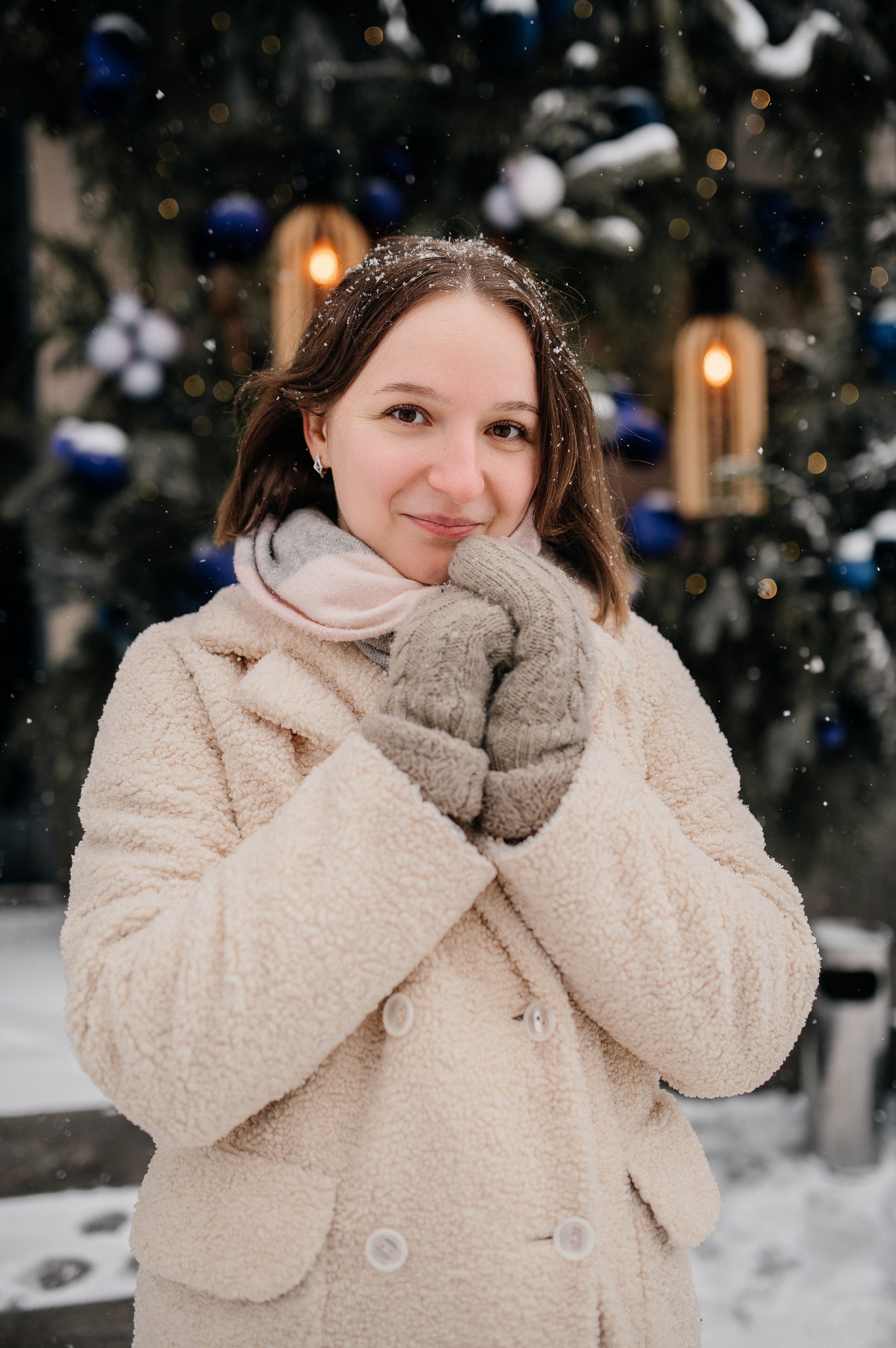 Зимняя фотосессия для Влада и Алены. Катя Курлович — семейный фотограф в Бобруйске и Минске