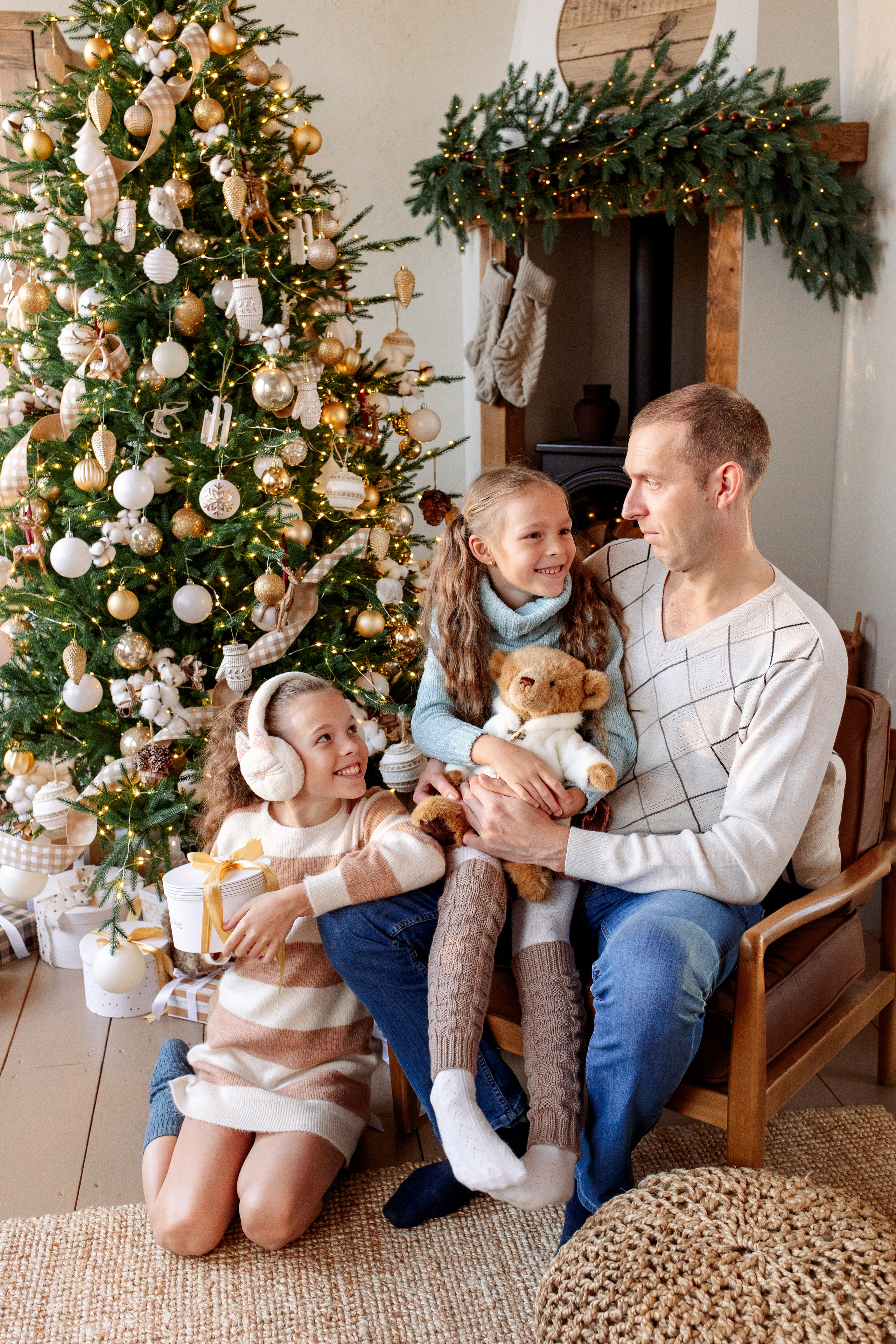 Новогодняя фотосессия. Семейный и детский фотограф в Пензе Анна Михайлова