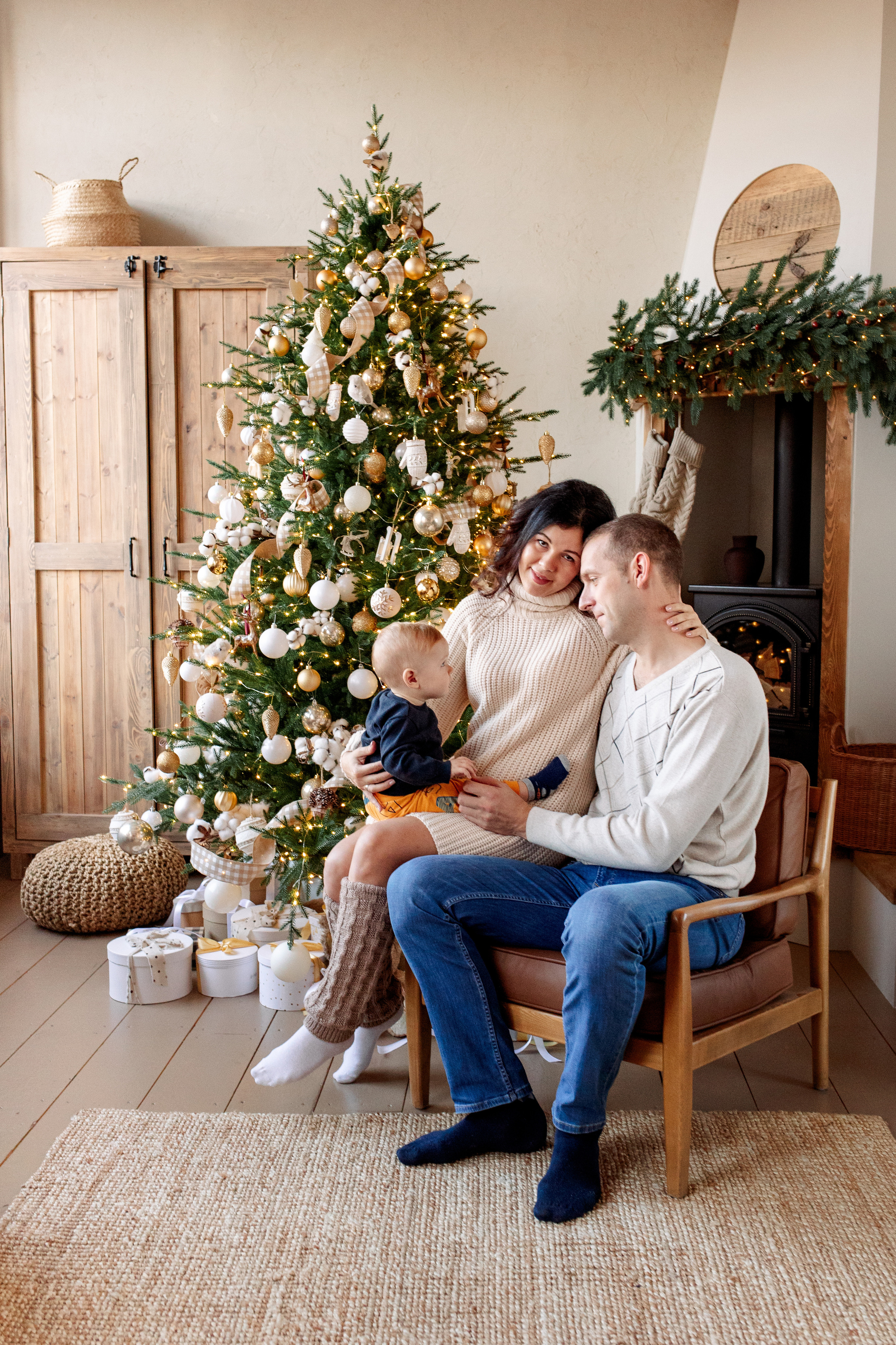 Новогодняя фотосессия. Семейный и детский фотограф в Пензе Анна Михайлова