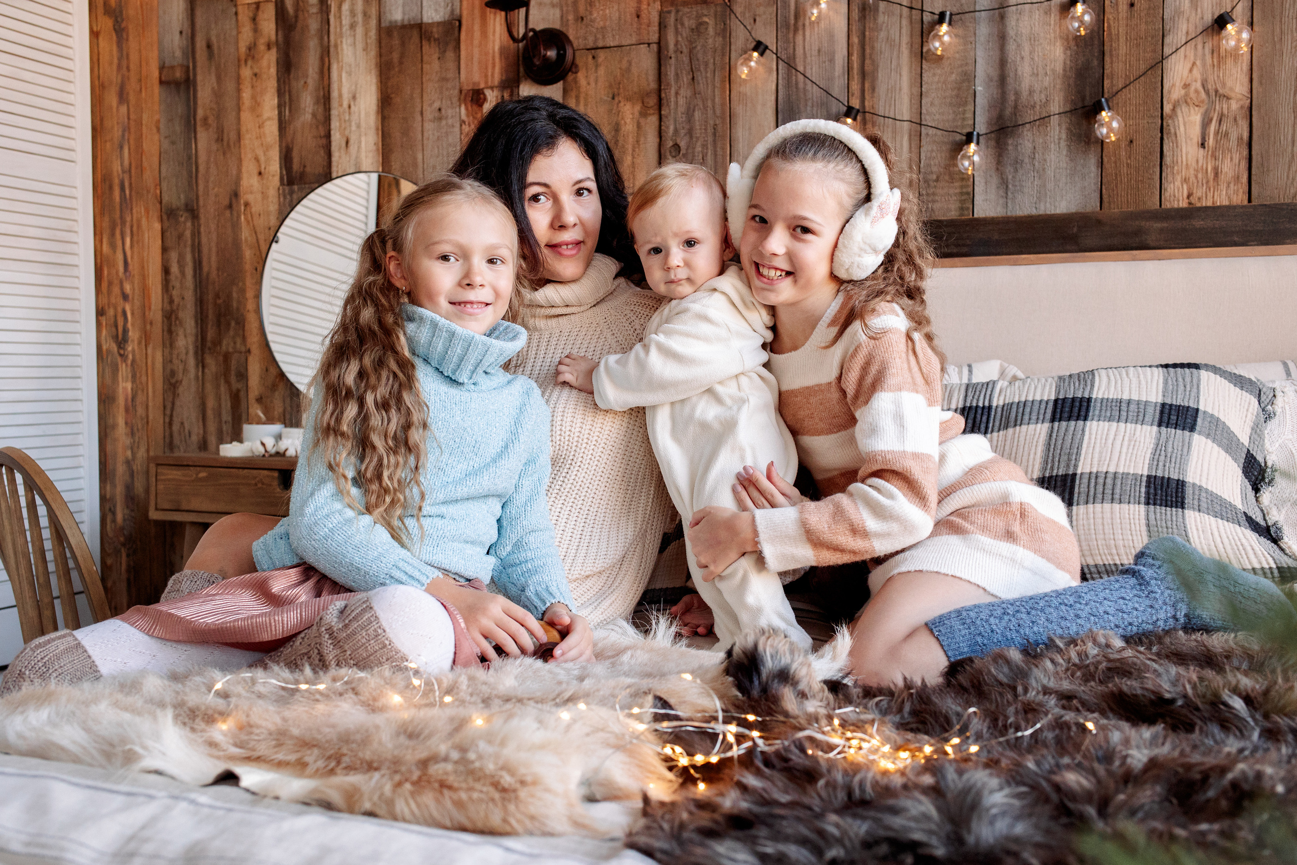 Новогодняя фотосессия. Семейный и детский фотограф в Пензе Анна Михайлова