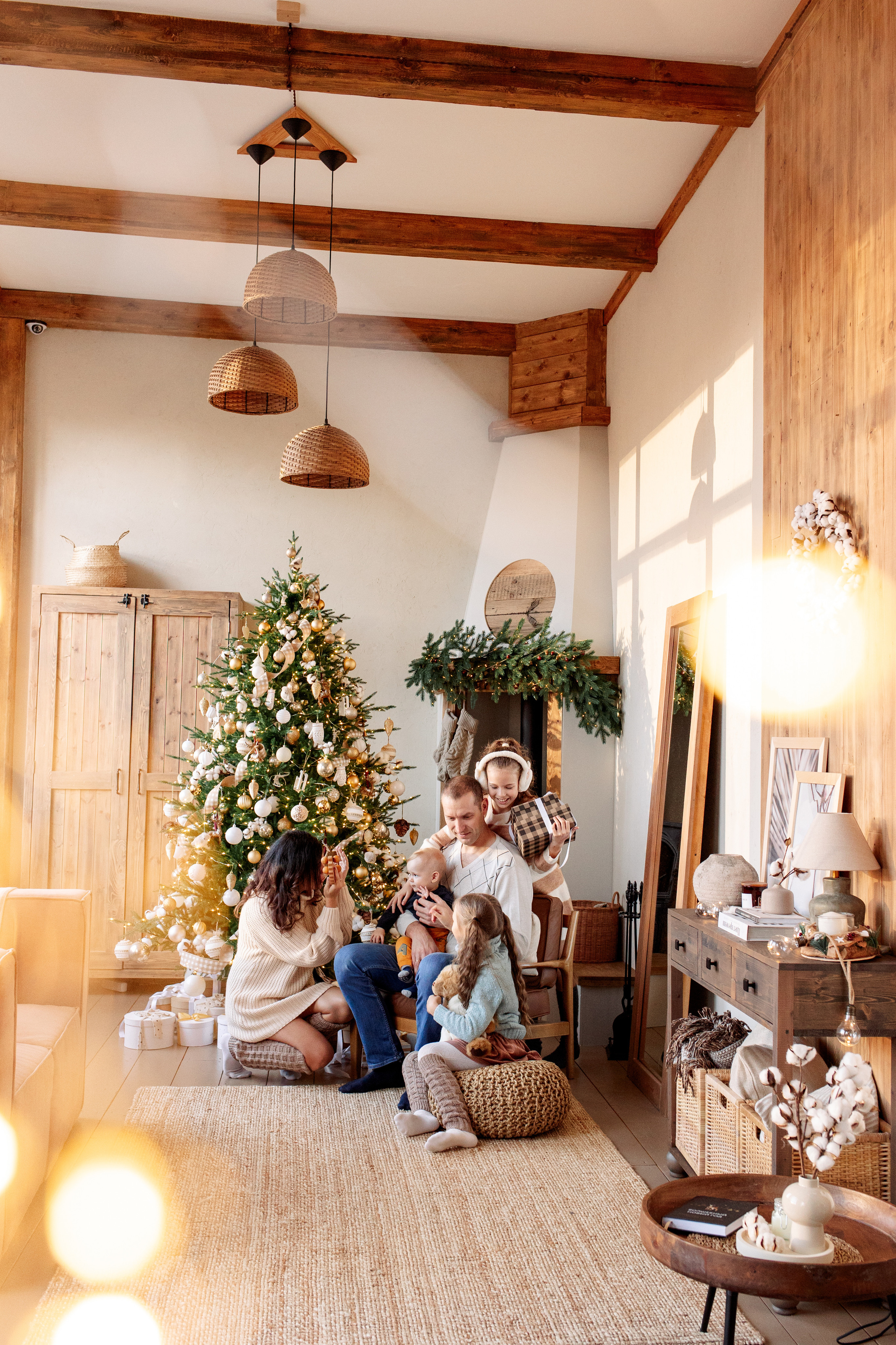 Новогодняя фотосессия. Семейный и детский фотограф в Пензе Анна Михайлова