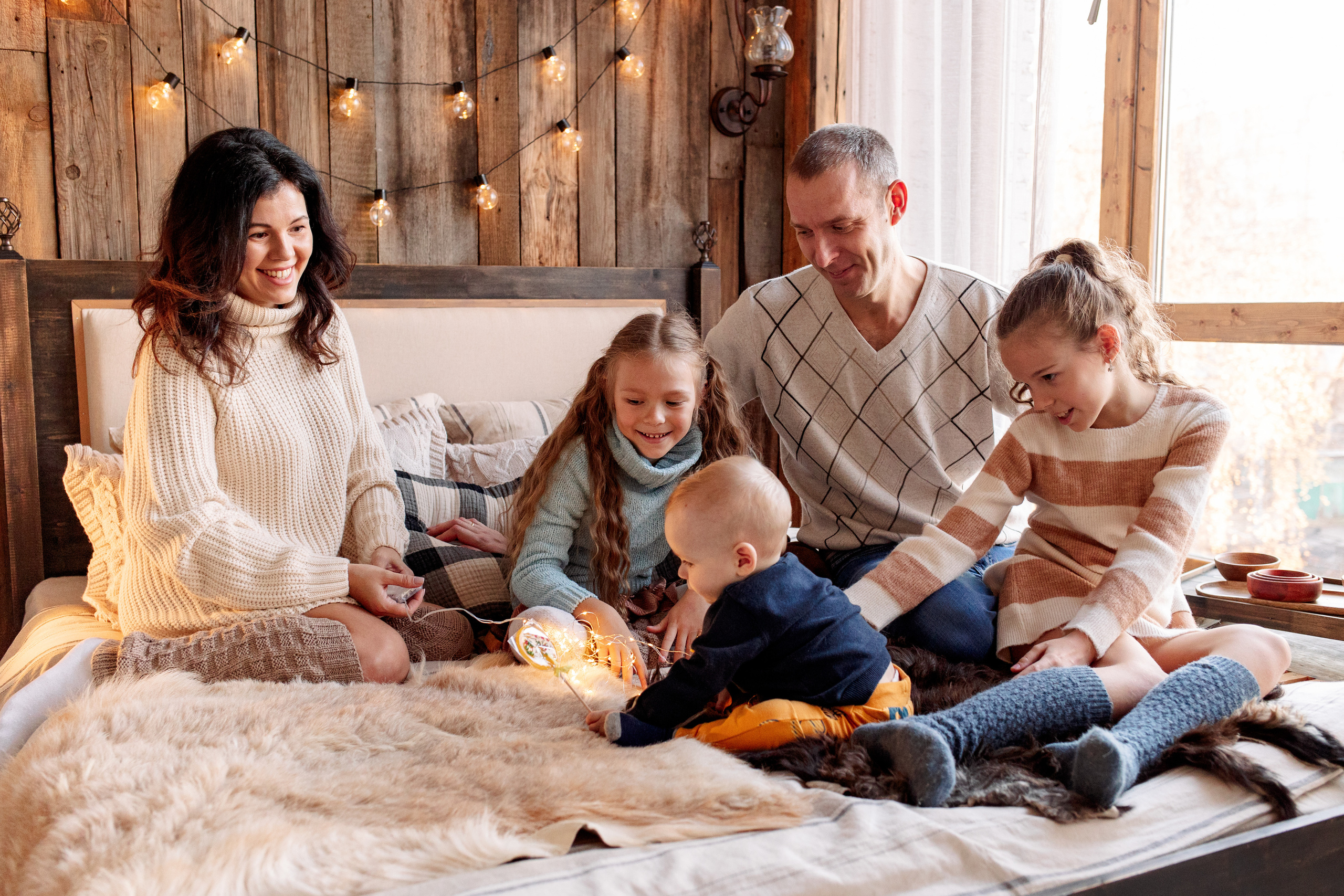 Новогодняя фотосессия. Семейный и детский фотограф в Пензе Анна Михайлова