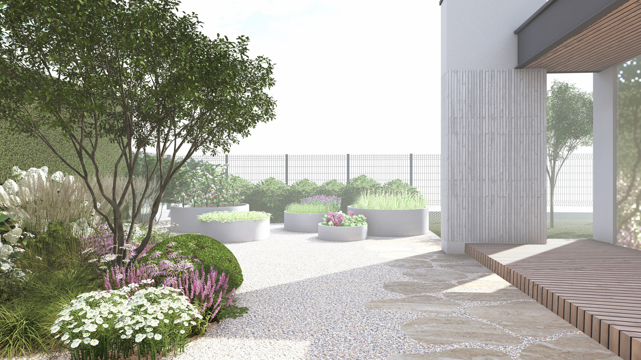 PROJECT IN W. LA. Ландшафтный дизайн в Минске и Гродно