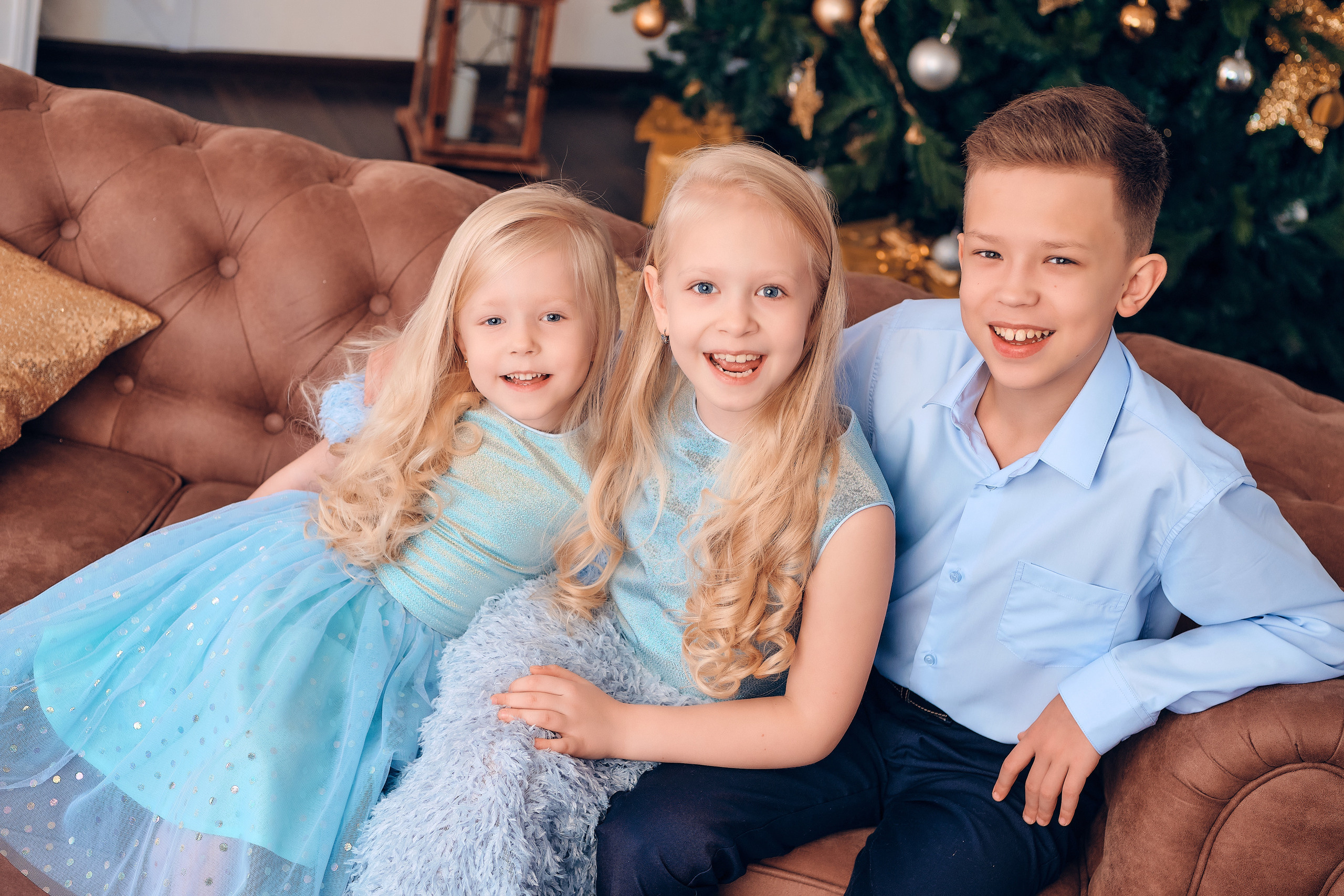 Семейство Крицберг. Семейный портретный свадебный фотограф Дмитрий Тимченко. Студия / фото