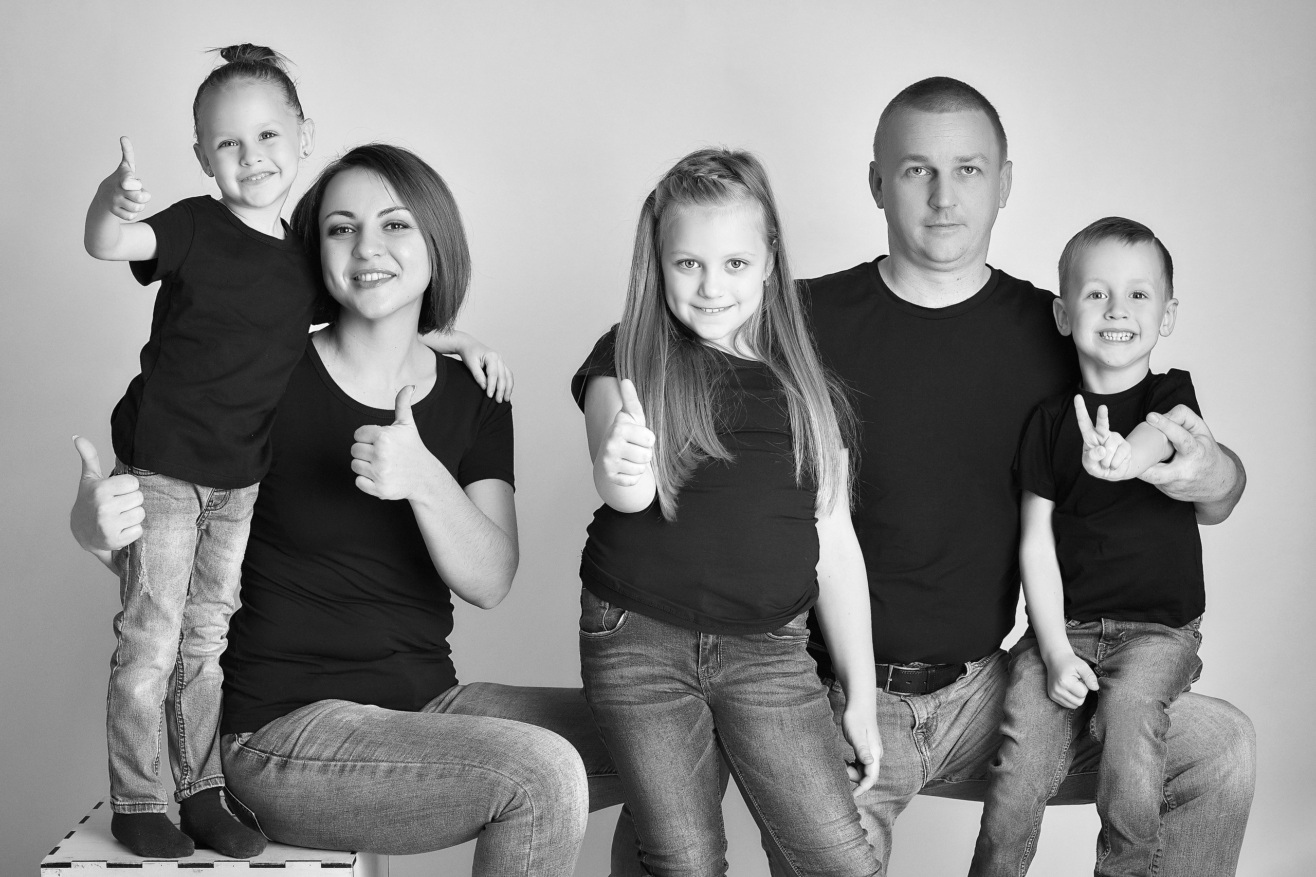 Семейный портретный свадебный фотограф Дмитрий Тимченко. Студия / фото