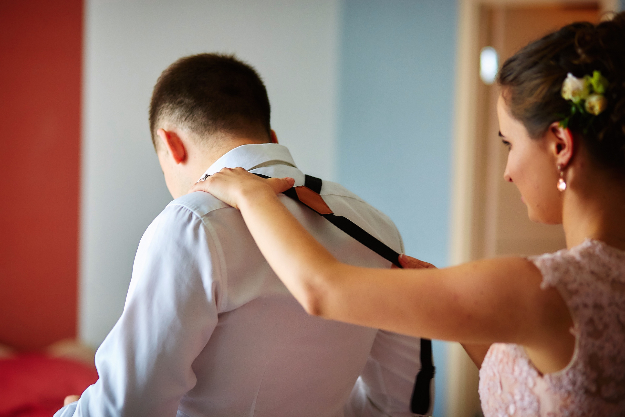 Софья и Михаил. Семейный портретный свадебный фотограф Дмитрий Тимченко. Студия / фото