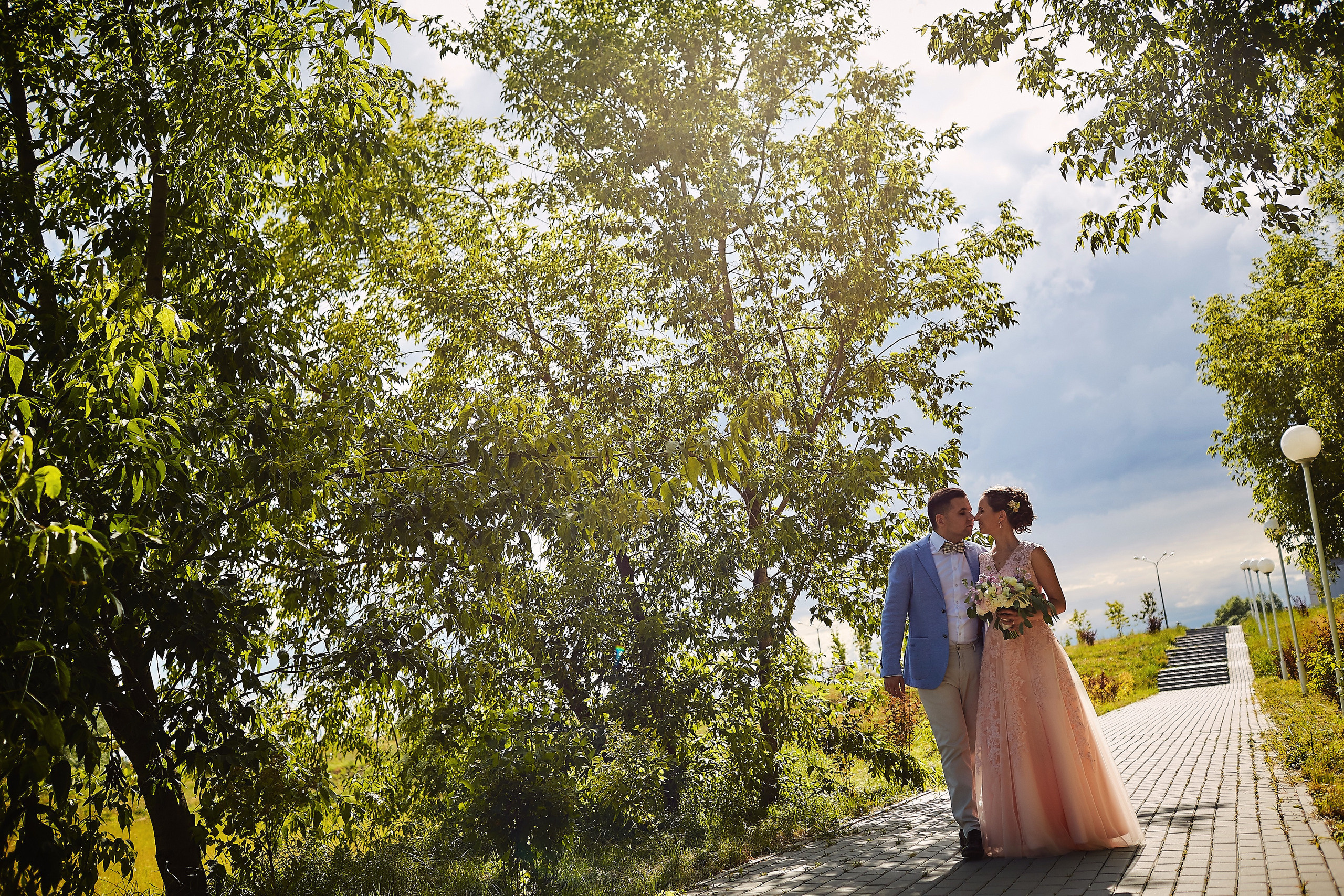 Софья и Михаил. Семейный портретный свадебный фотограф Дмитрий Тимченко. Студия / фото