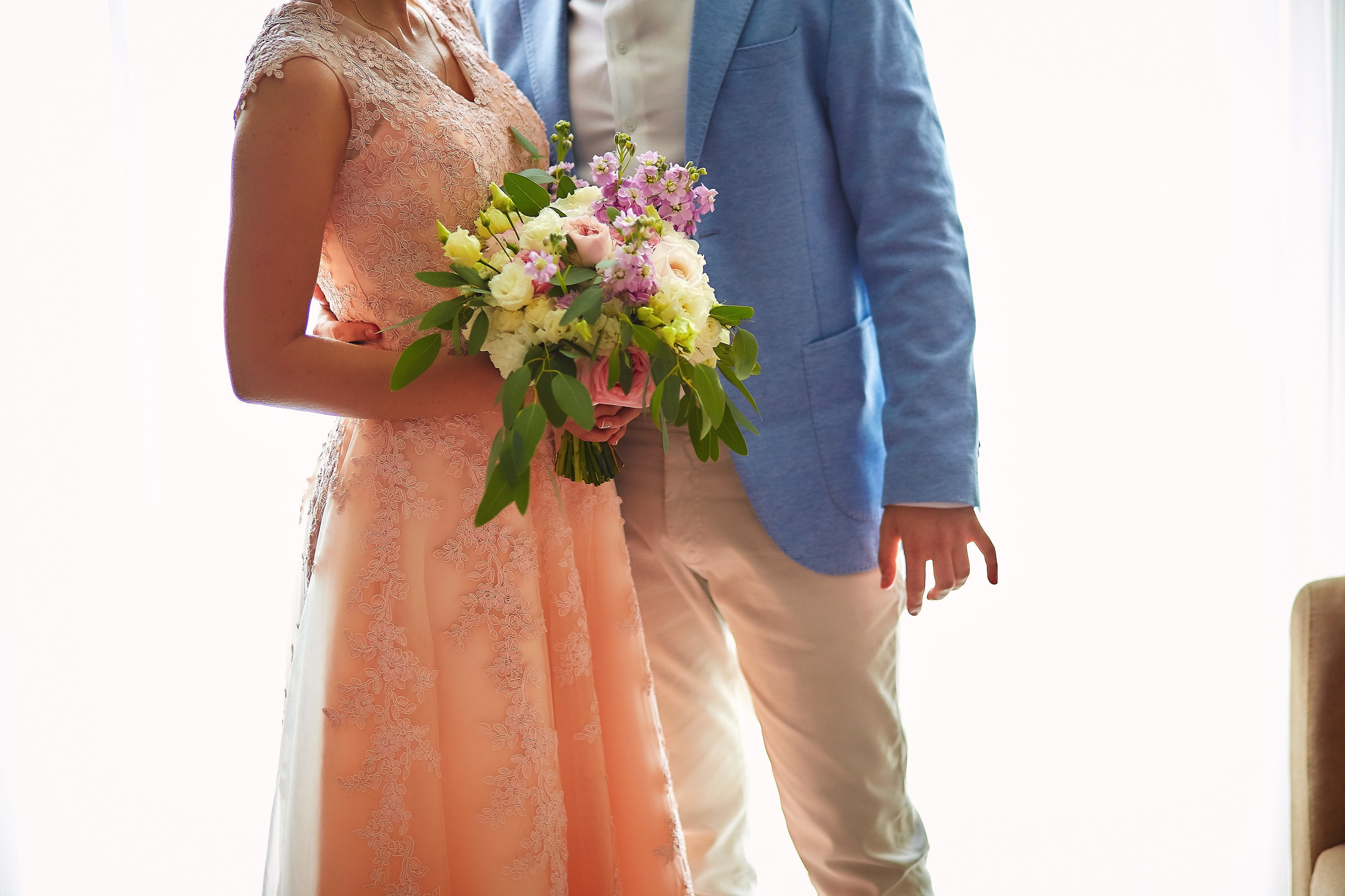 Софья и Михаил. Семейный портретный свадебный фотограф Дмитрий Тимченко. Студия / фото