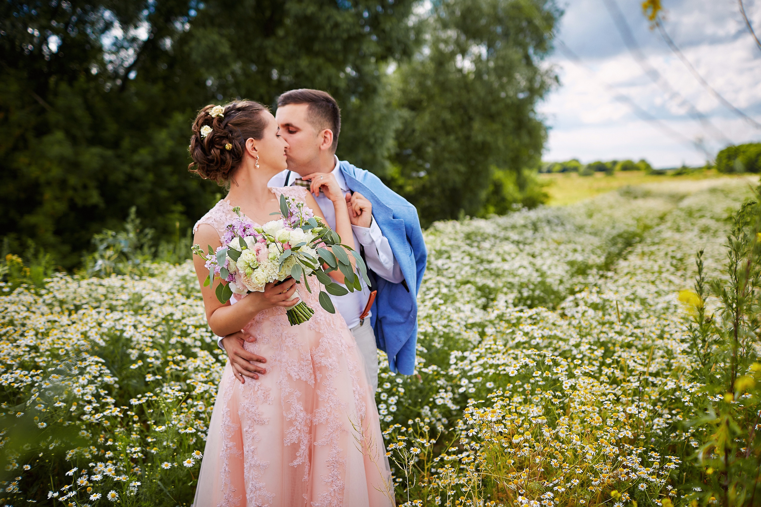Софья и Михаил. Семейный портретный свадебный фотограф Дмитрий Тимченко. Студия / фото