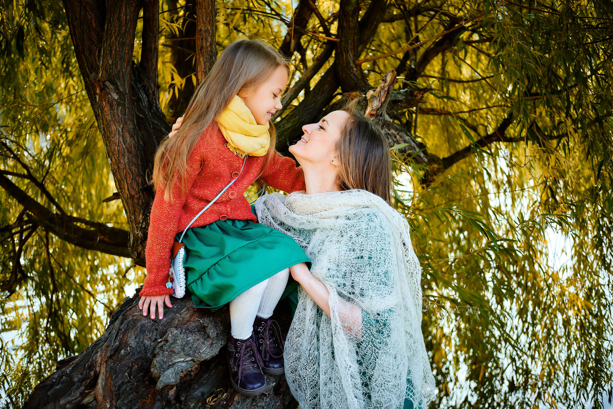 Татьяна и Кристина. Семейный портретный свадебный фотограф Дмитрий Тимченко. Студия / фото