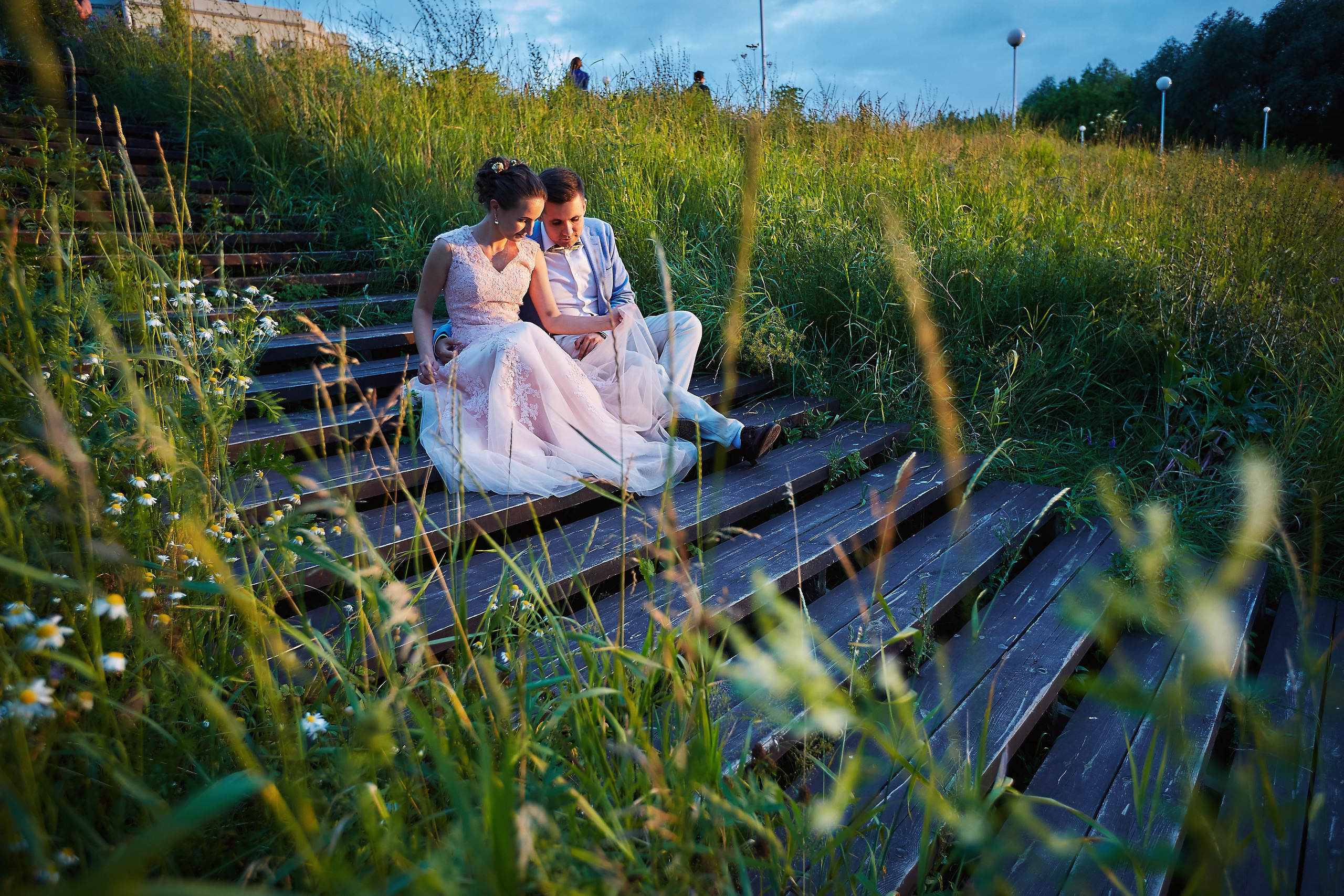 Софья и Михаил. Семейный портретный свадебный фотограф Дмитрий Тимченко. Студия / фото