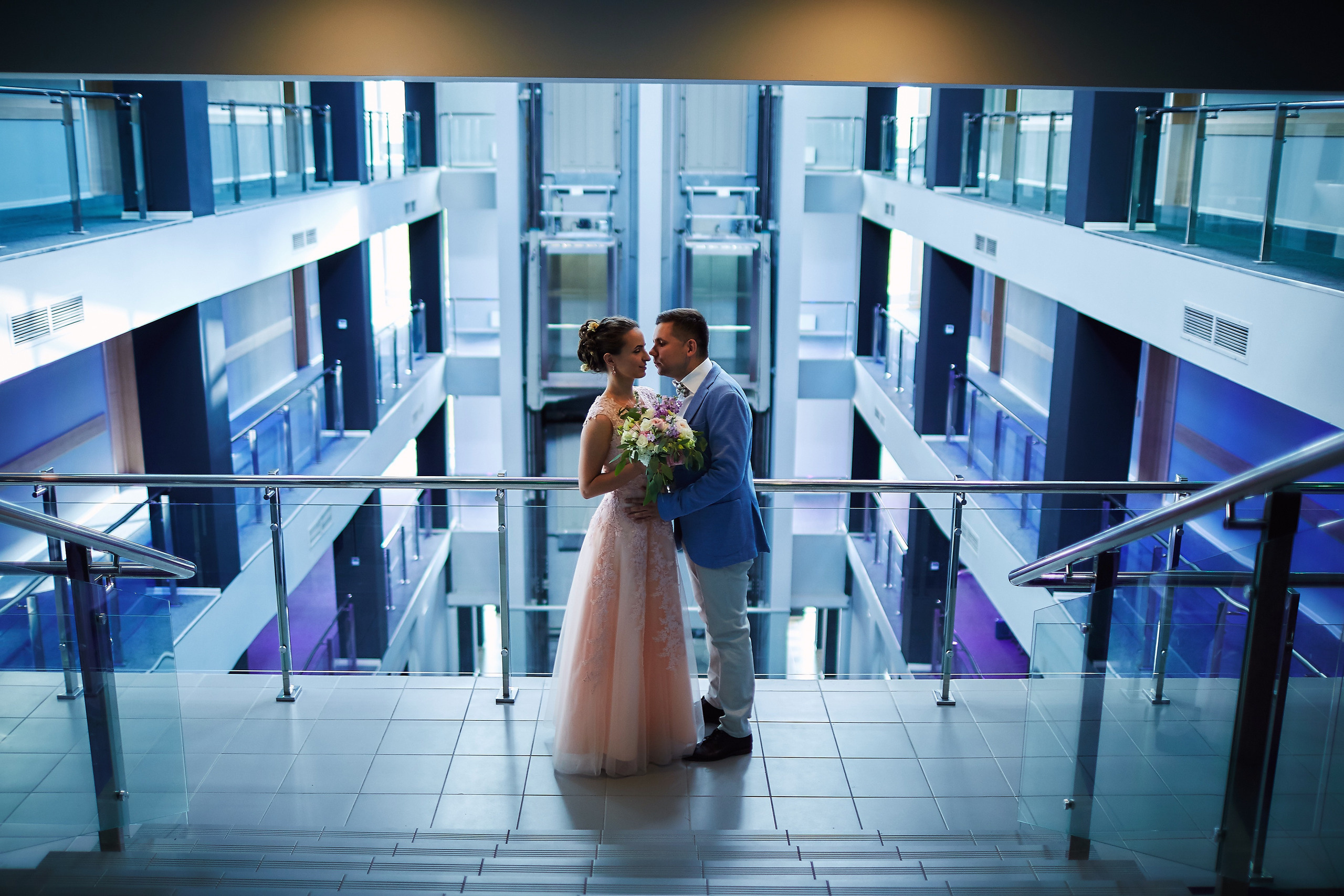 Софья и Михаил. Семейный портретный свадебный фотограф Дмитрий Тимченко. Студия / фото