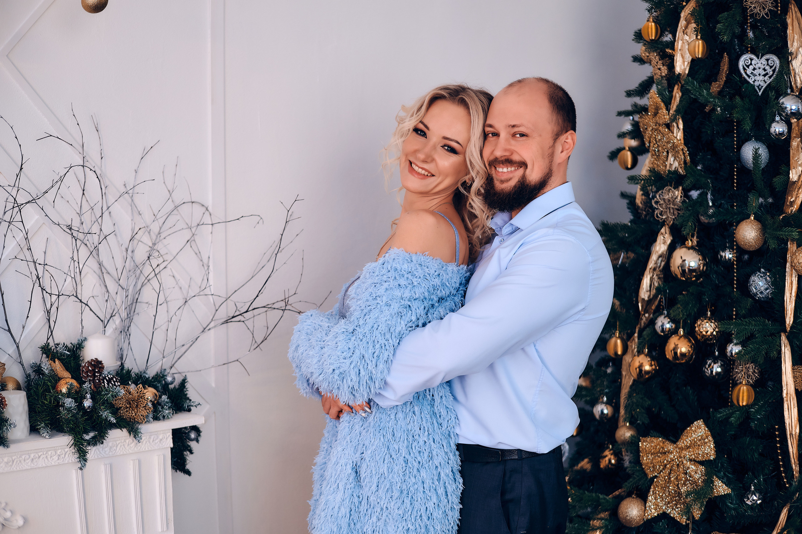 Семейство Крицберг. Семейный портретный свадебный фотограф Дмитрий Тимченко. Студия / фото