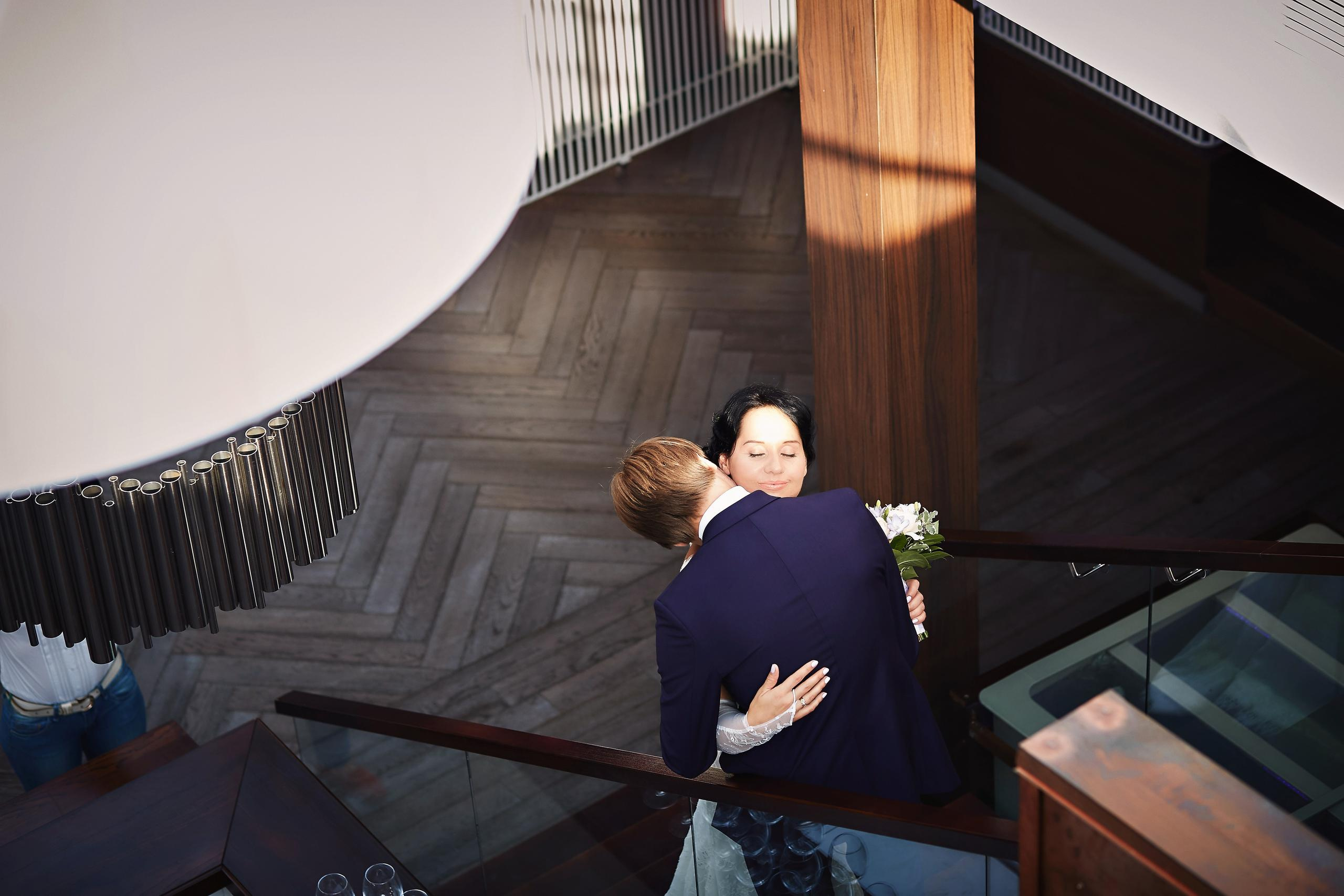 Амина и Илья. Семейный портретный свадебный фотограф Дмитрий Тимченко. Студия / фото