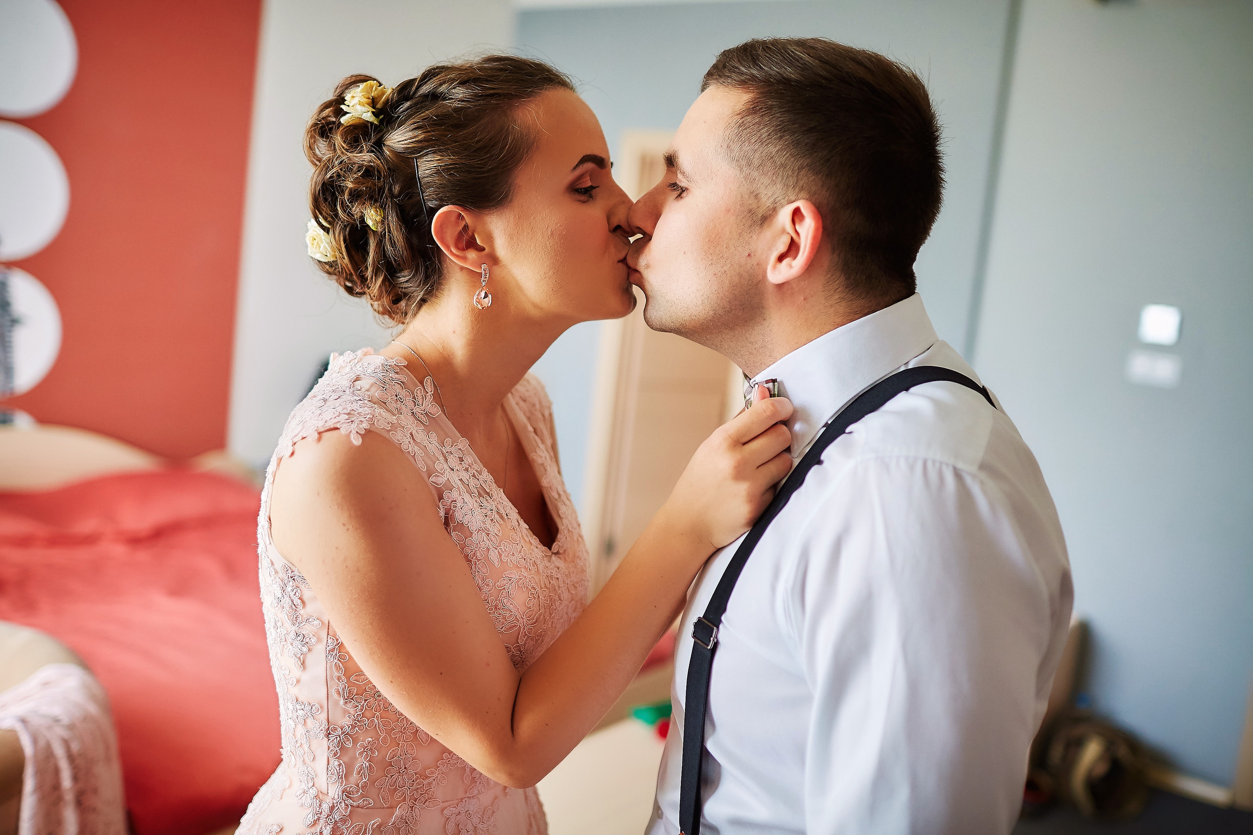 Софья и Михаил. Семейный портретный свадебный фотограф Дмитрий Тимченко. Студия / фото