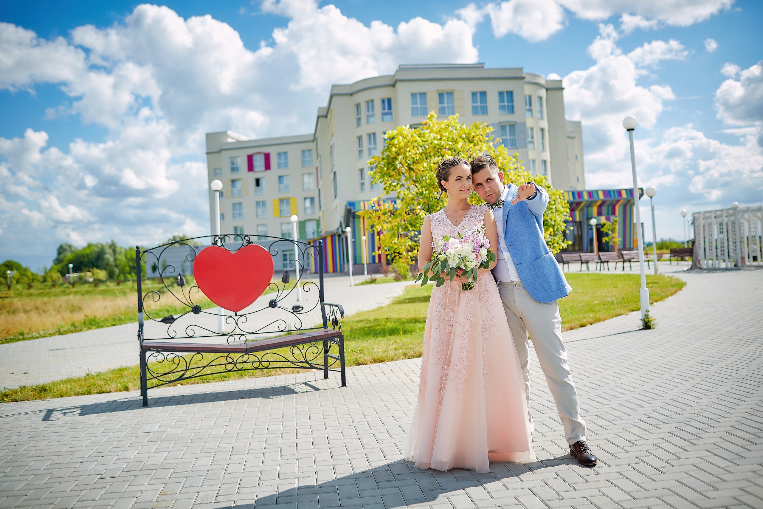 Софья и Михаил. Семейный портретный свадебный фотограф Дмитрий Тимченко. Студия / фото