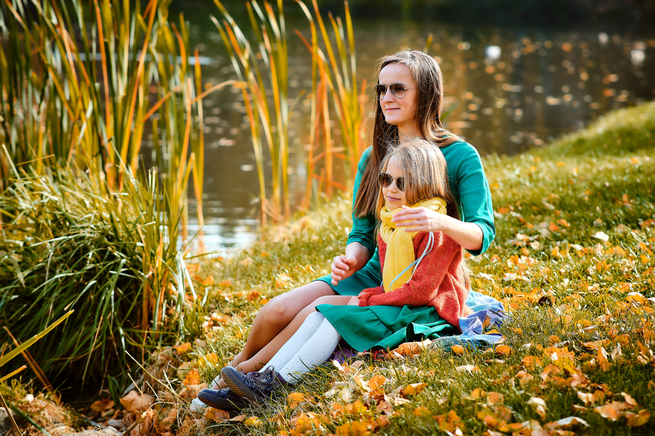 Татьяна и Кристина. Семейный портретный свадебный фотограф Дмитрий Тимченко. Студия / фото
