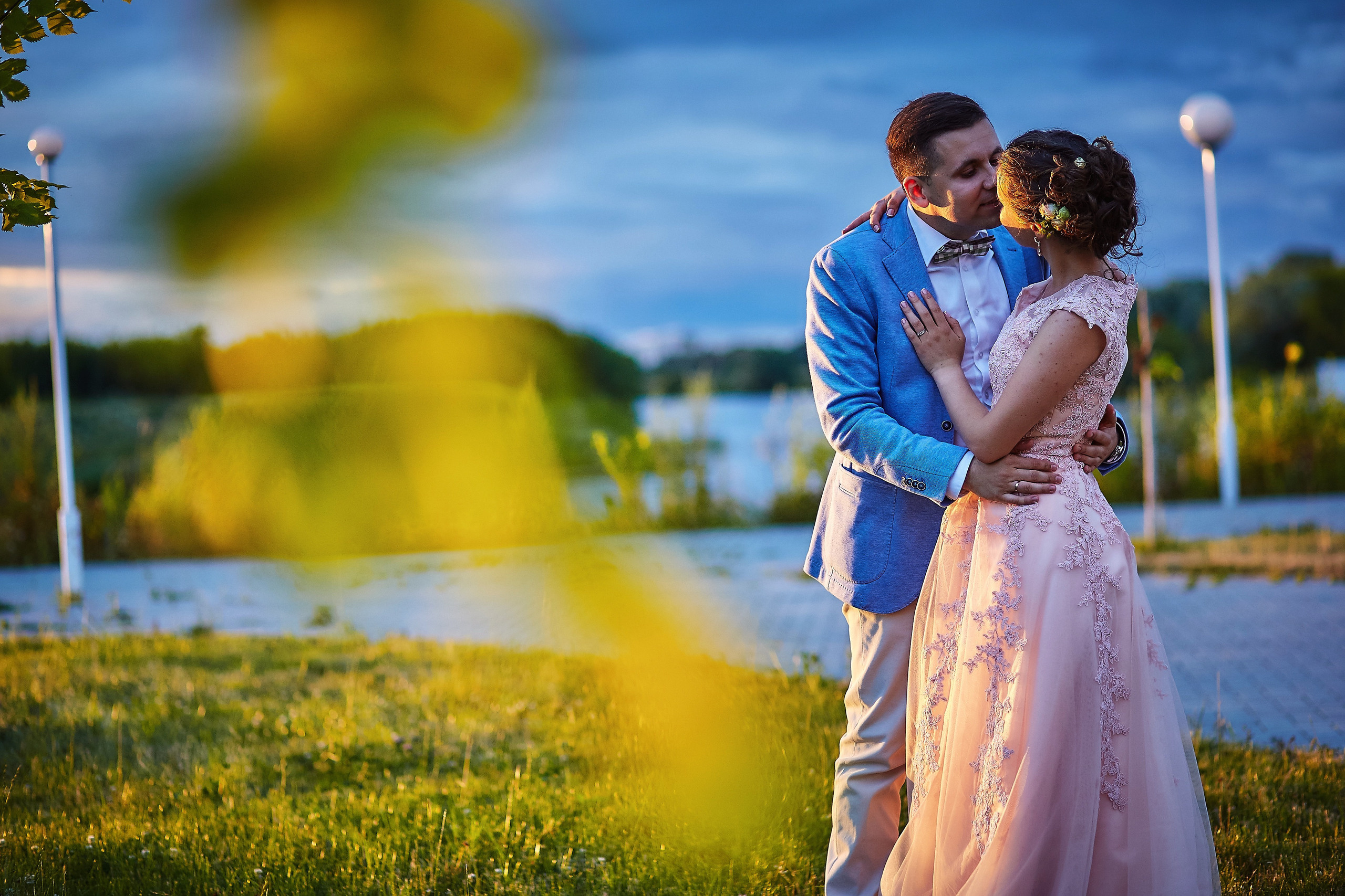Софья и Михаил. Семейный портретный свадебный фотограф Дмитрий Тимченко. Студия / фото