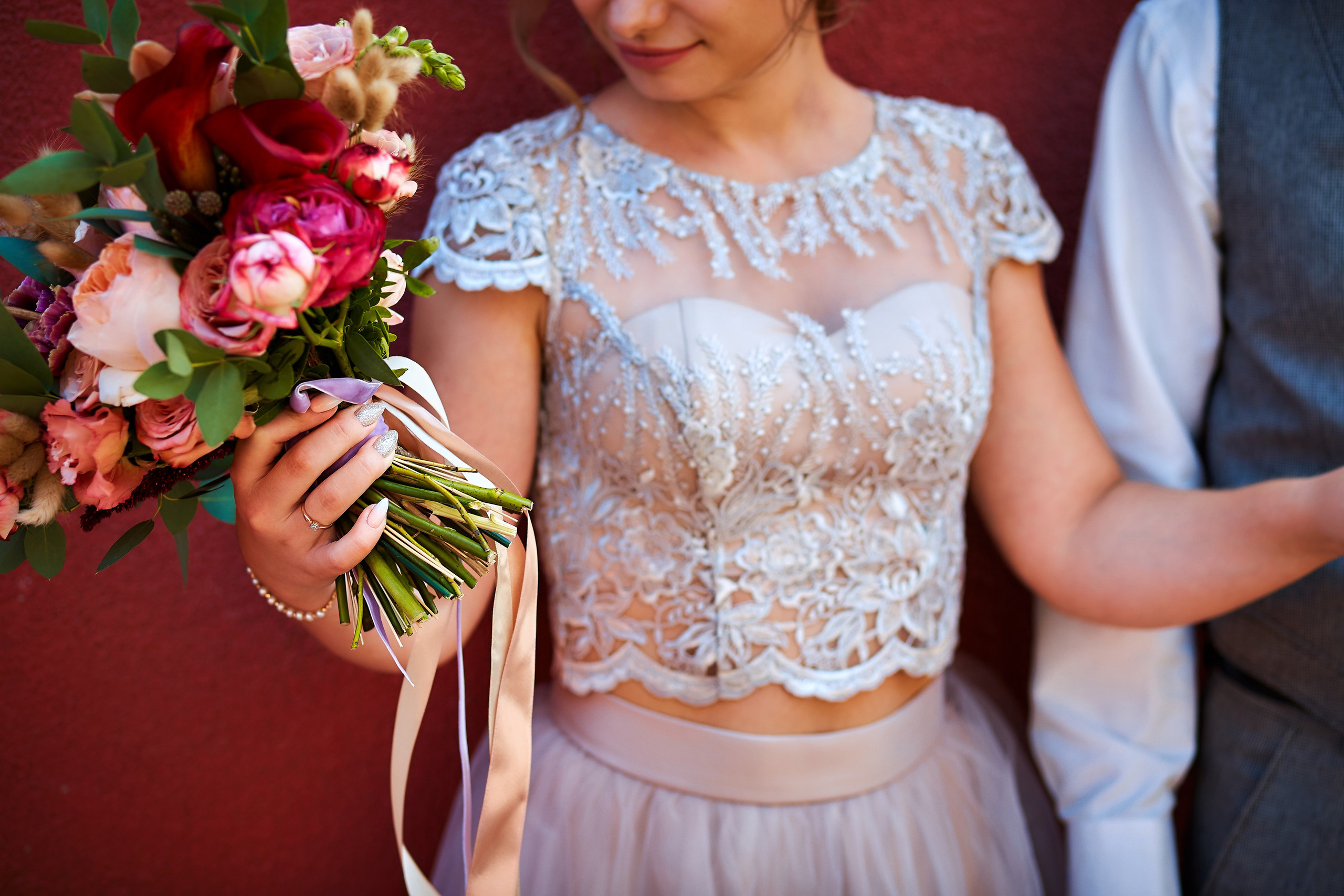 Ольга и Станислав. Семейный портретный свадебный фотограф Дмитрий Тимченко. Студия / фото