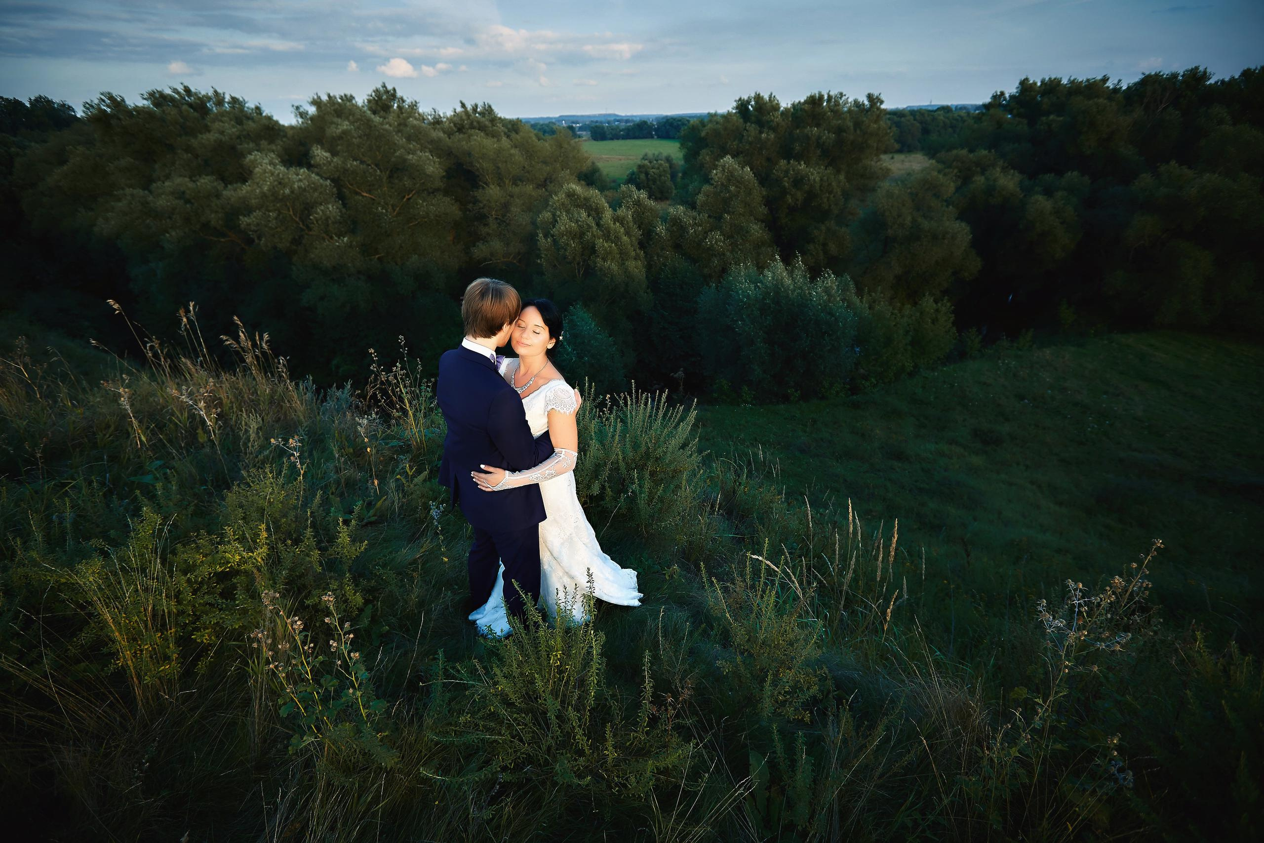 Амина и Илья. Семейный портретный свадебный фотограф Дмитрий Тимченко. Студия / фото