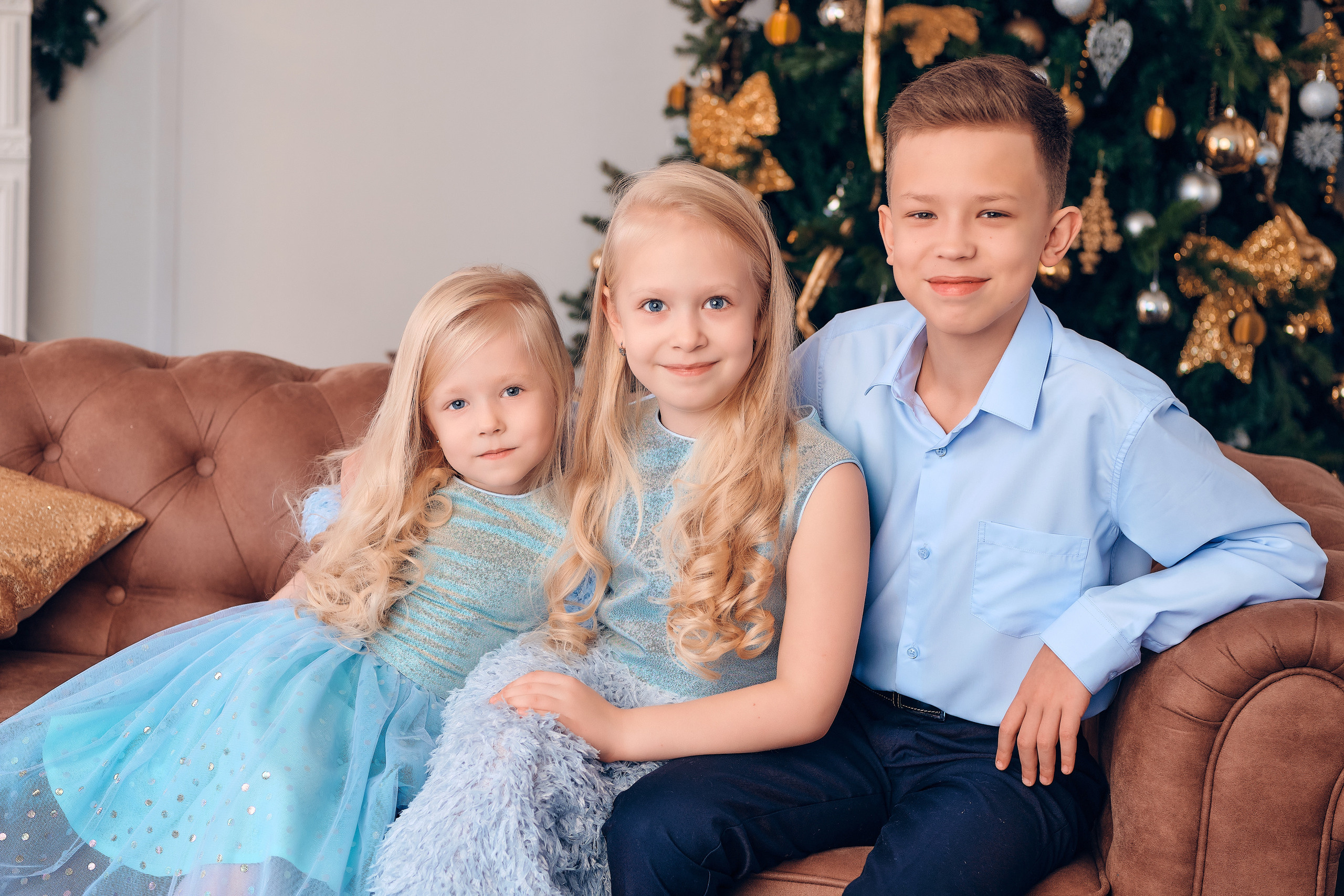 Семейство Крицберг. Семейный портретный свадебный фотограф Дмитрий Тимченко. Студия / фото