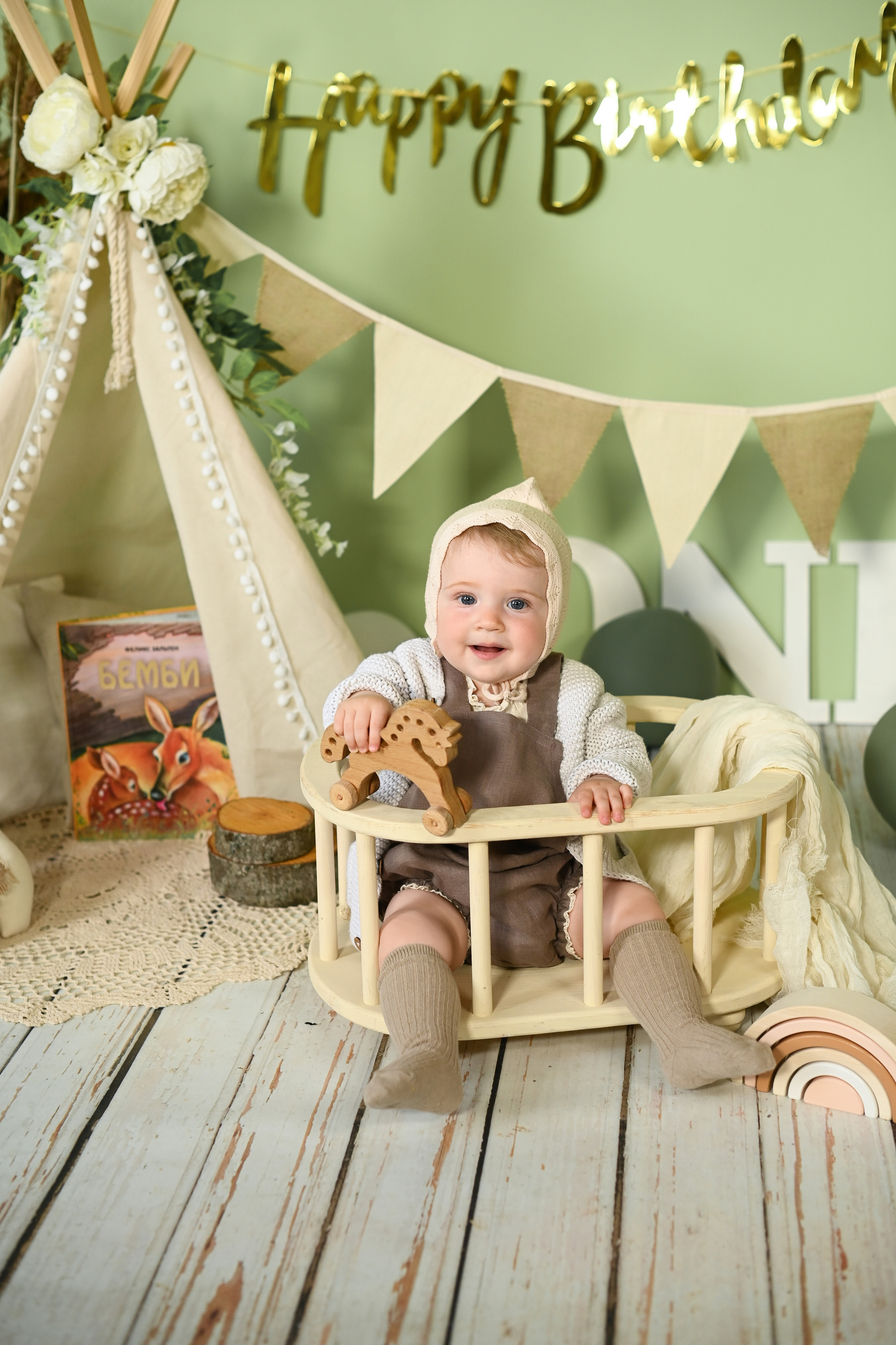 Годовасик Софа💚. Newborn и детский фотограф в Череповце Юля Михайлова