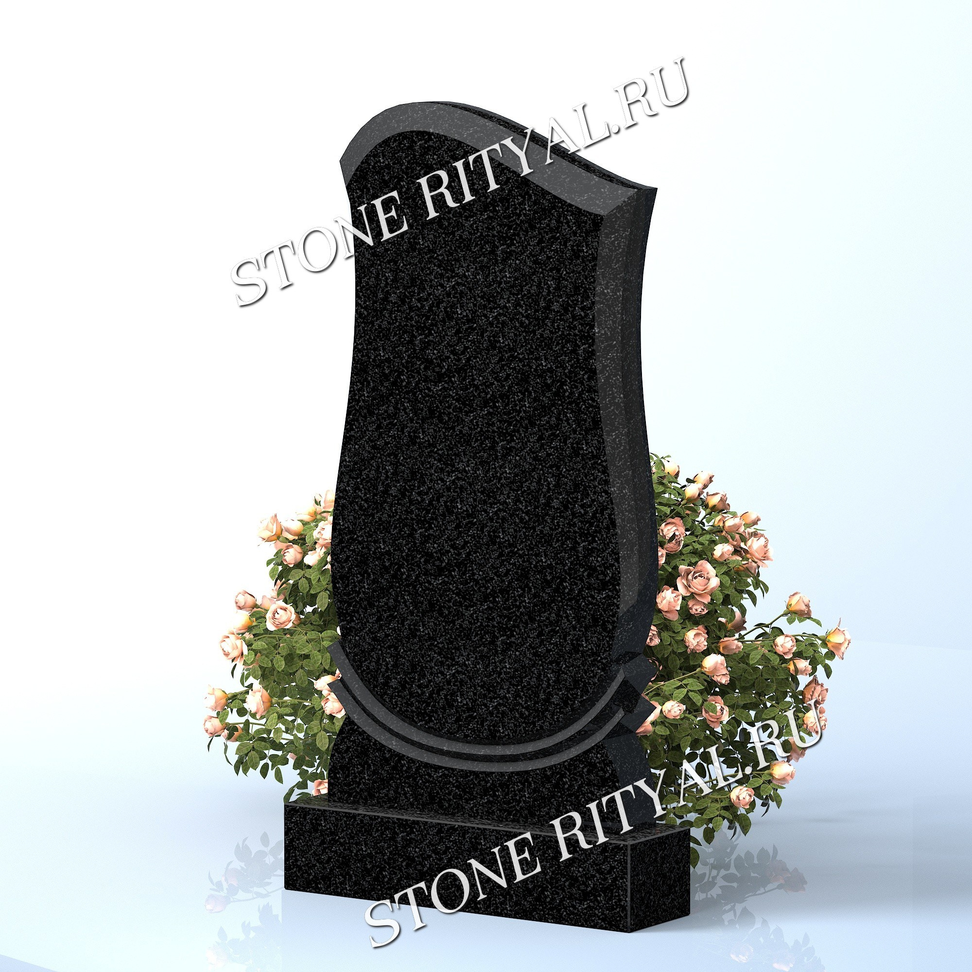 Вертикальные памятники прямые. Изготовление и установка памятников в Москве и МО