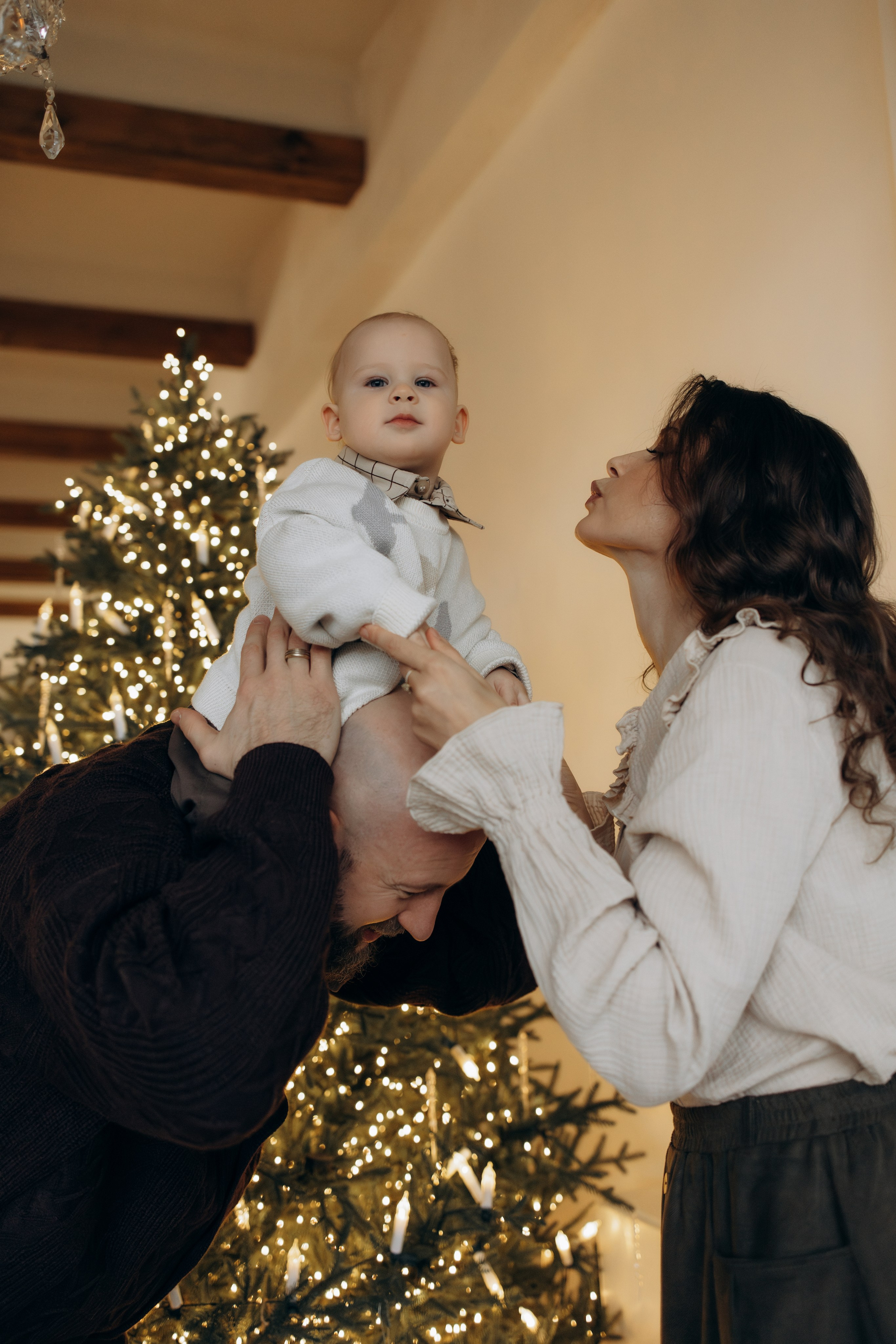 Новогодняя семейная история. Семейный фотограф Москва Юлиана Фетисова