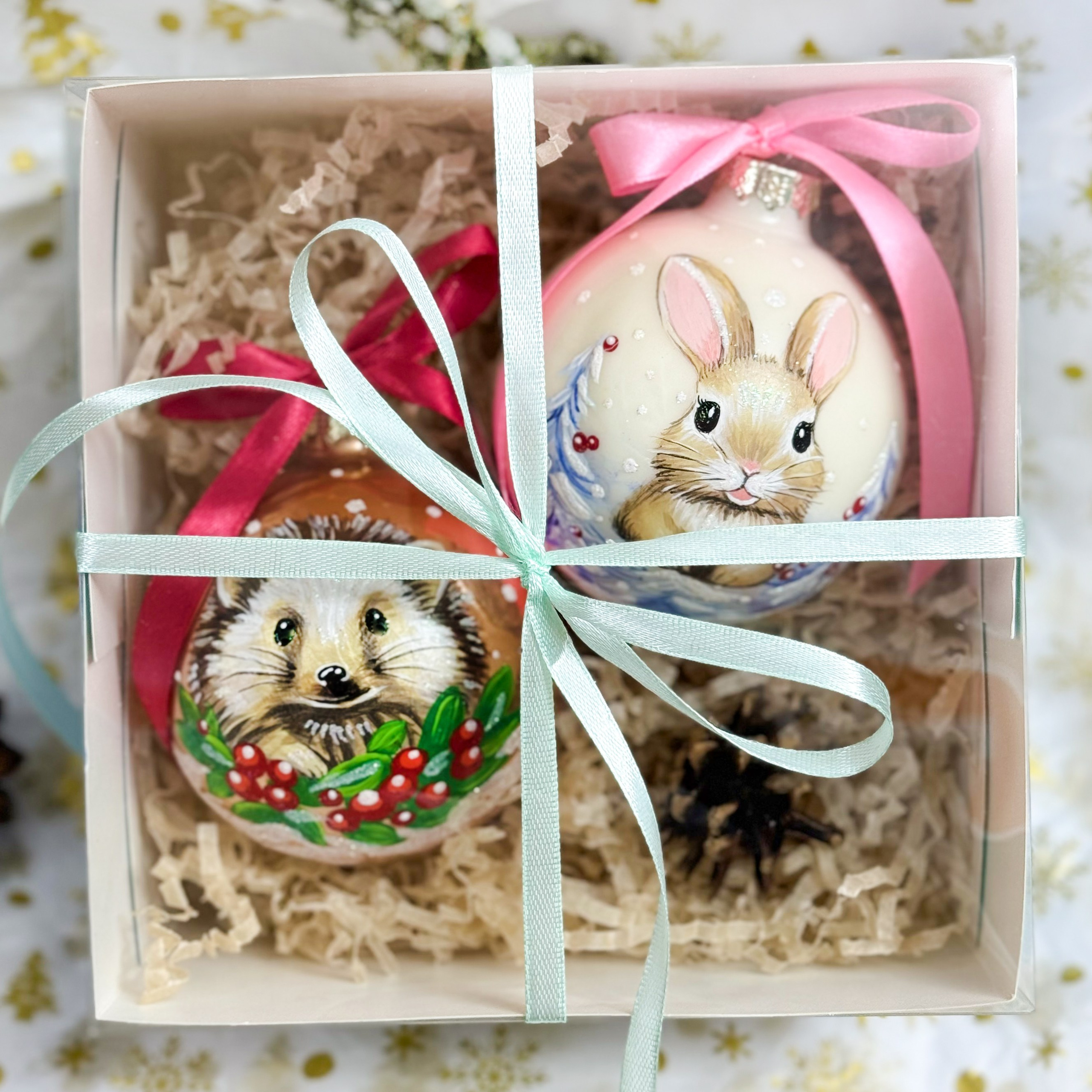 Елочный шар с росписью-Ваш лучший подарок на Новый Год. Арт-вечеринки и мастер-классы в Москве для взрослых и детей