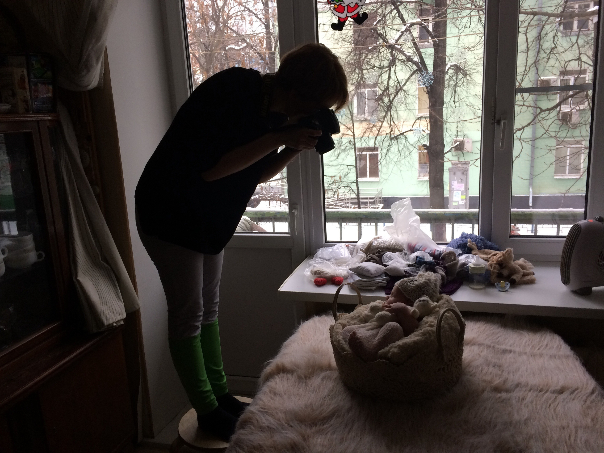 фотограф новорожденных москва