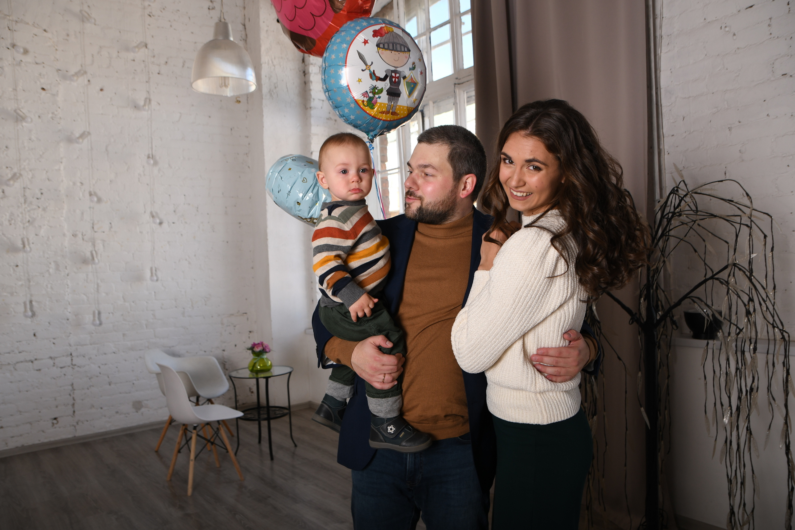 Анастасия, Антон и Миша: семейная съемка в студии. Семейный и индивидуальный фотограф Life style в Санкт-Петербурге Мария